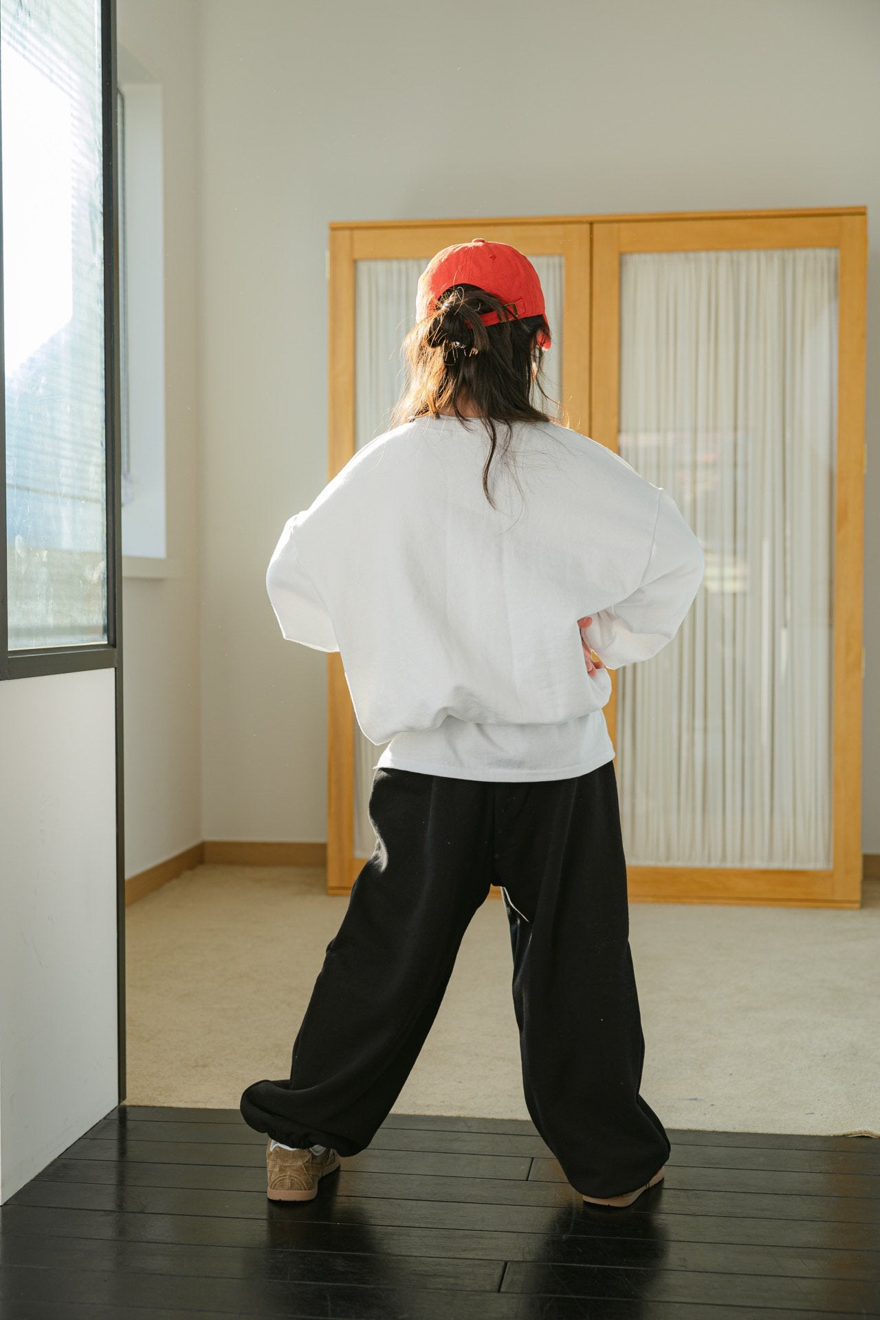 [DOREDORE] Over fit Jogger Pants_3colors