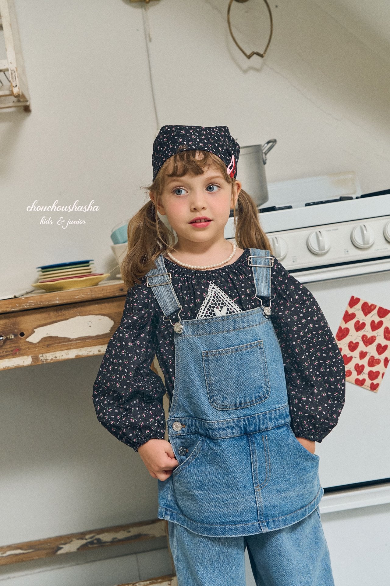 [CHOUCHOUSHASHA] Bonnet Blouse_2colors
