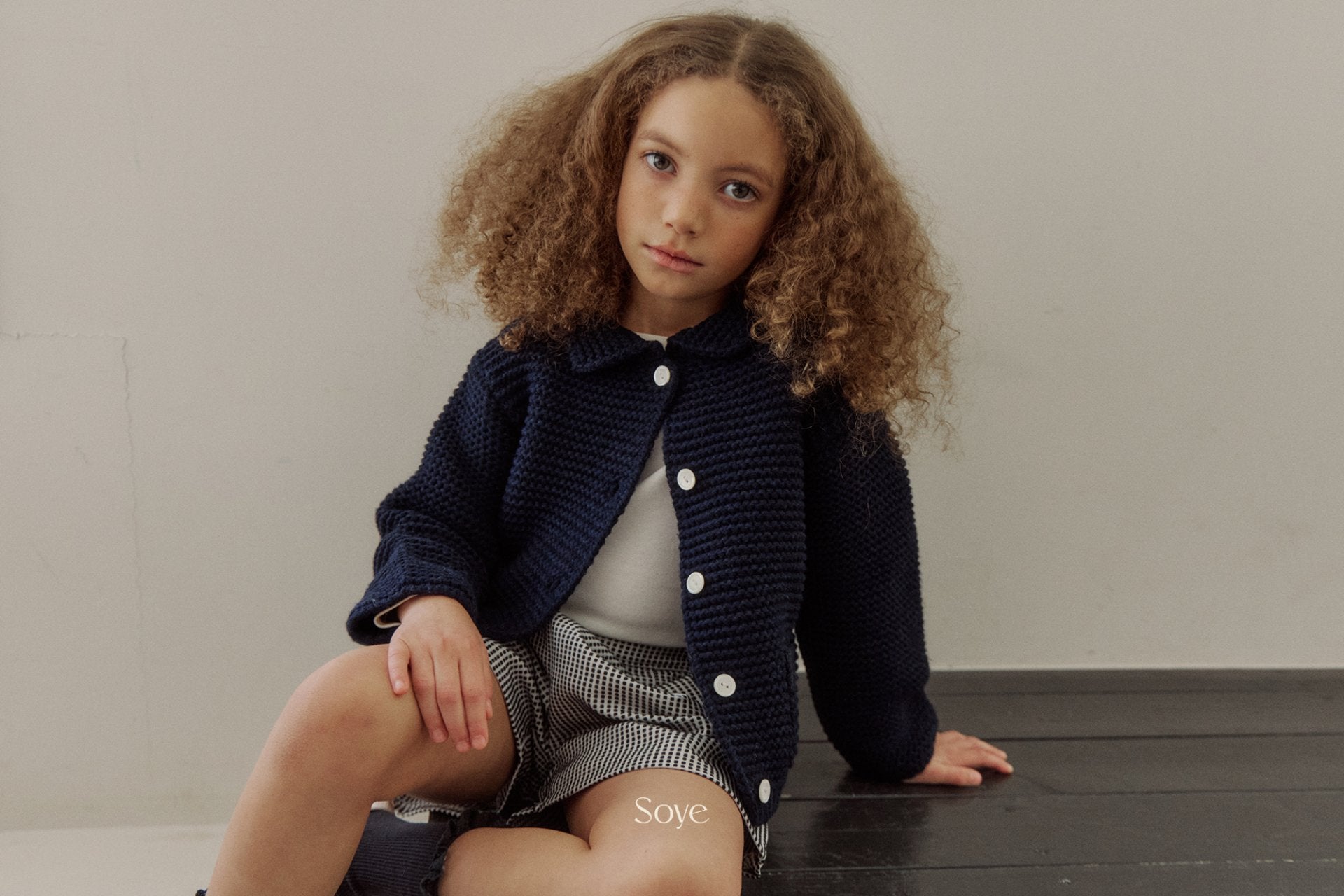 [Soye] With Knit Jacket_Navy