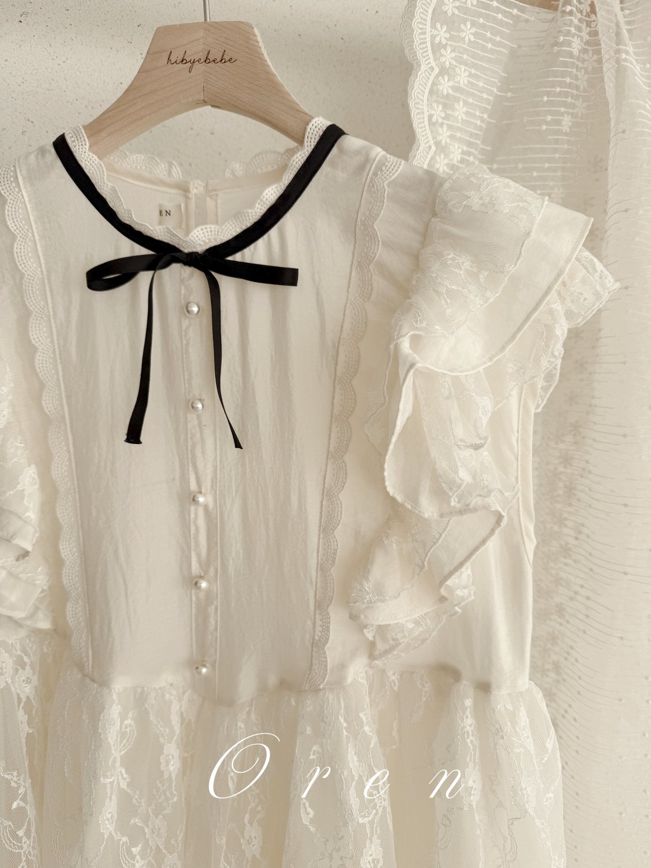 [OREN] Vivian Dress(MOM)_Cream