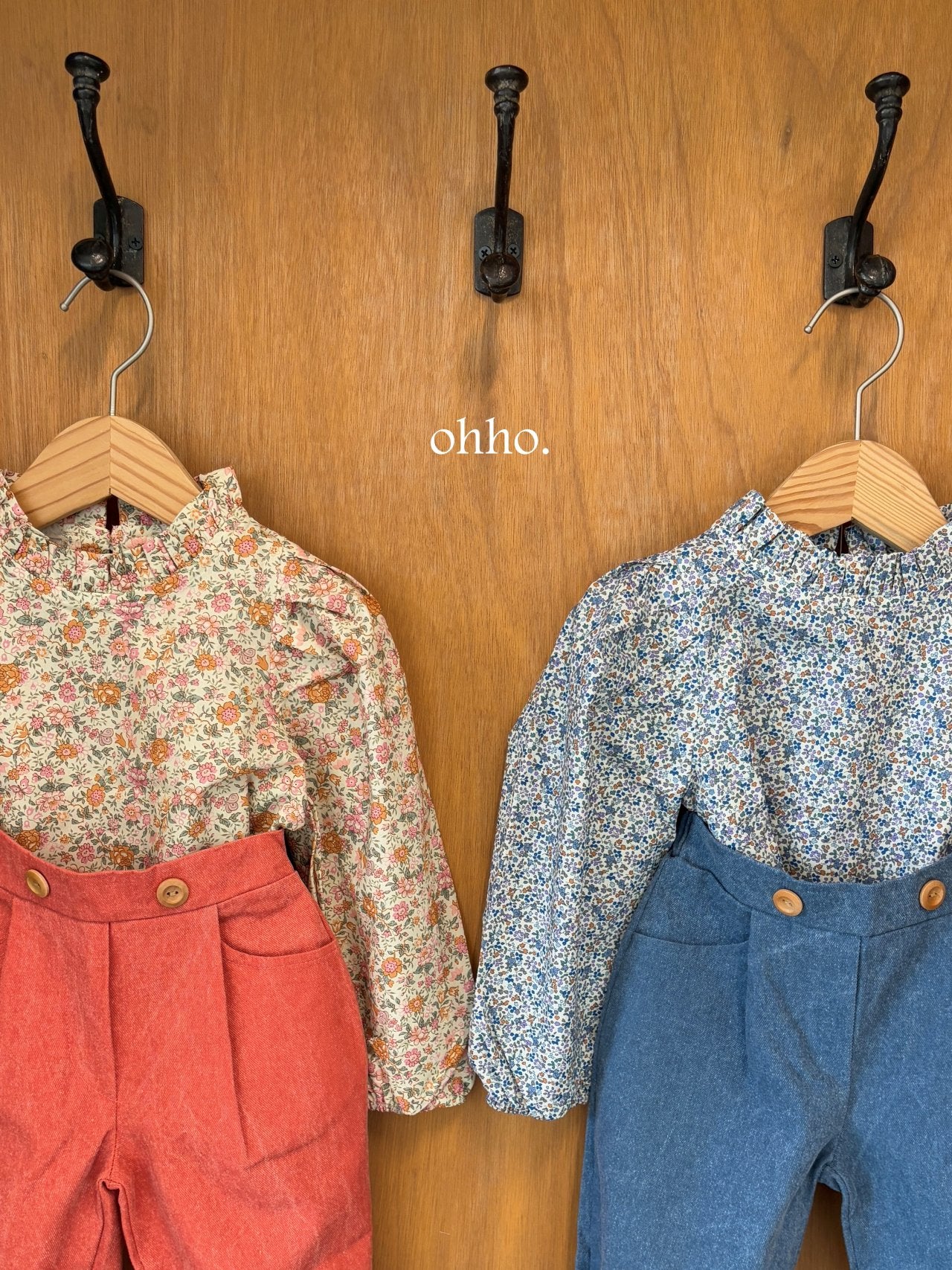 [ohho] Liberty Blouse_2colors