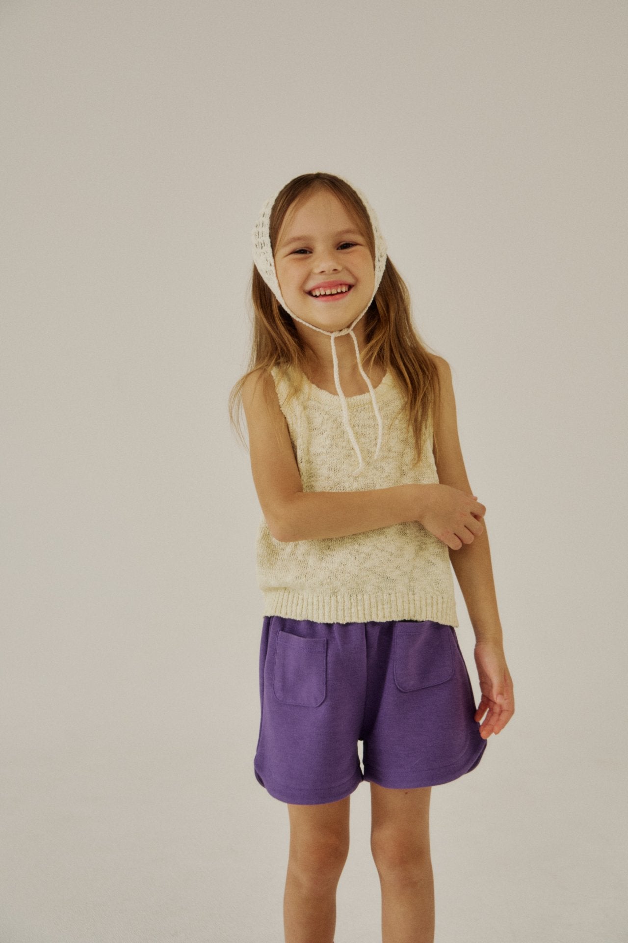 [Soye] Slub sleeveless_Cream