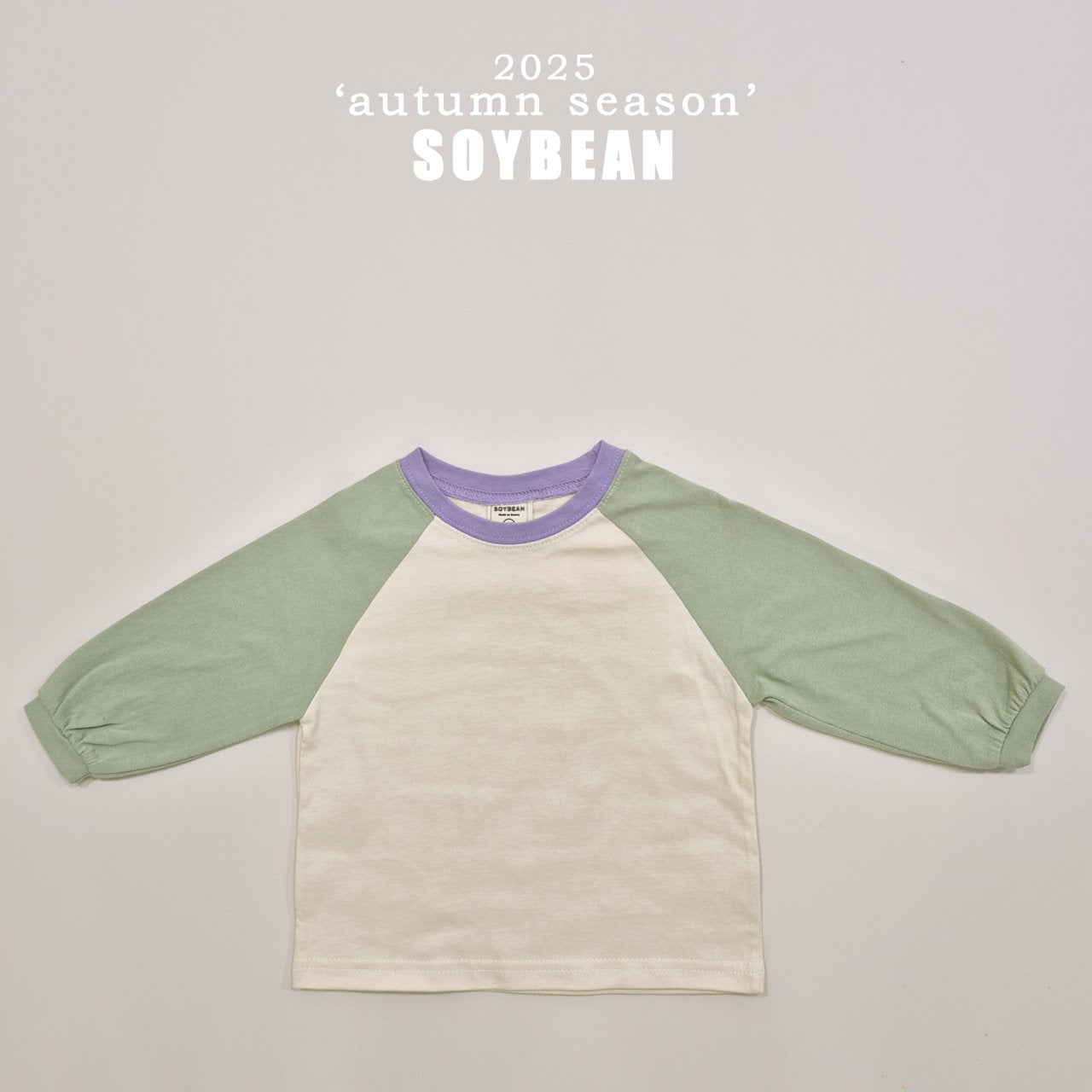 [SOYBEAN] Candy Raglan T-shirt_10colors