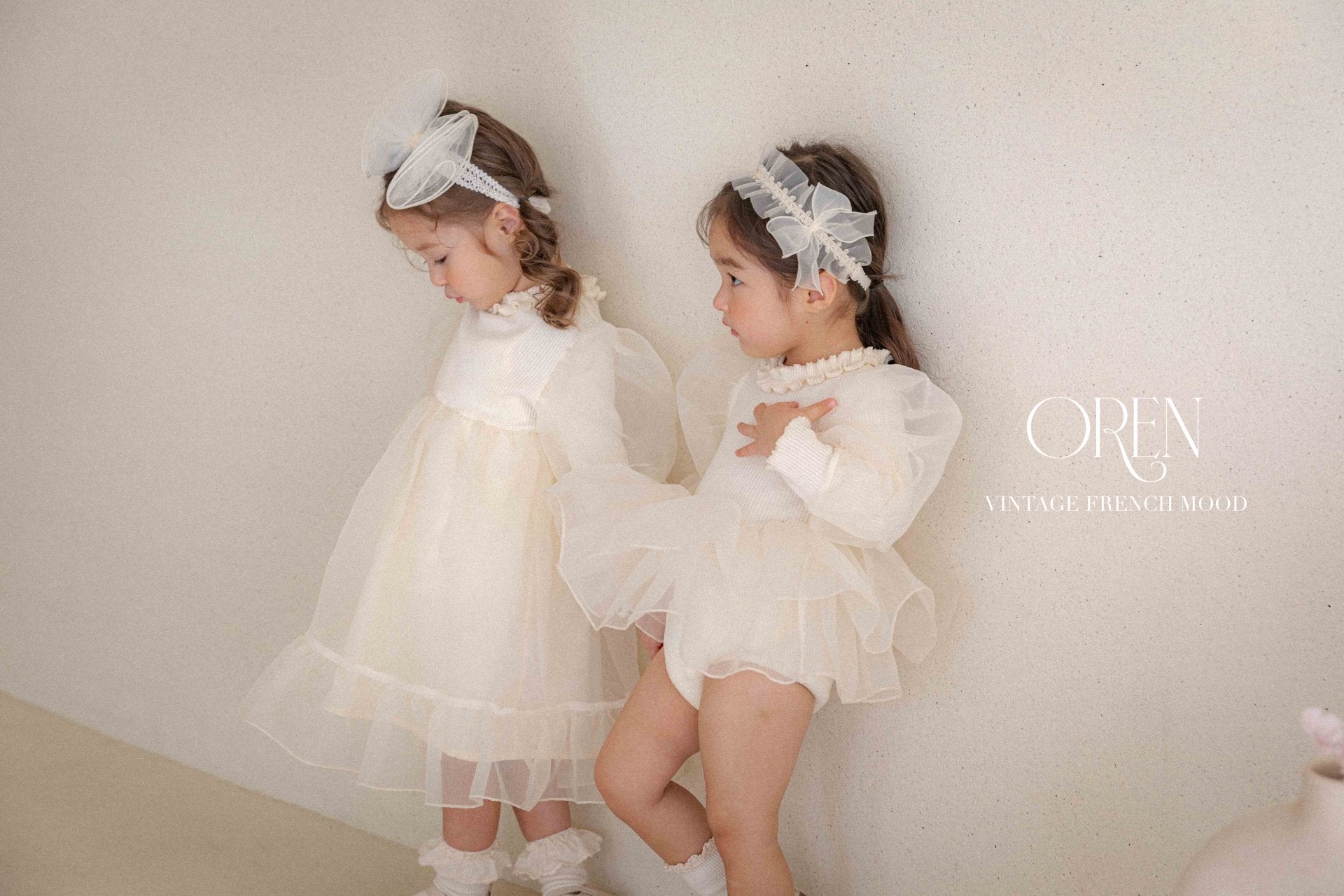 [OREN] Belluca Organza Suit(BEBE)_Cream