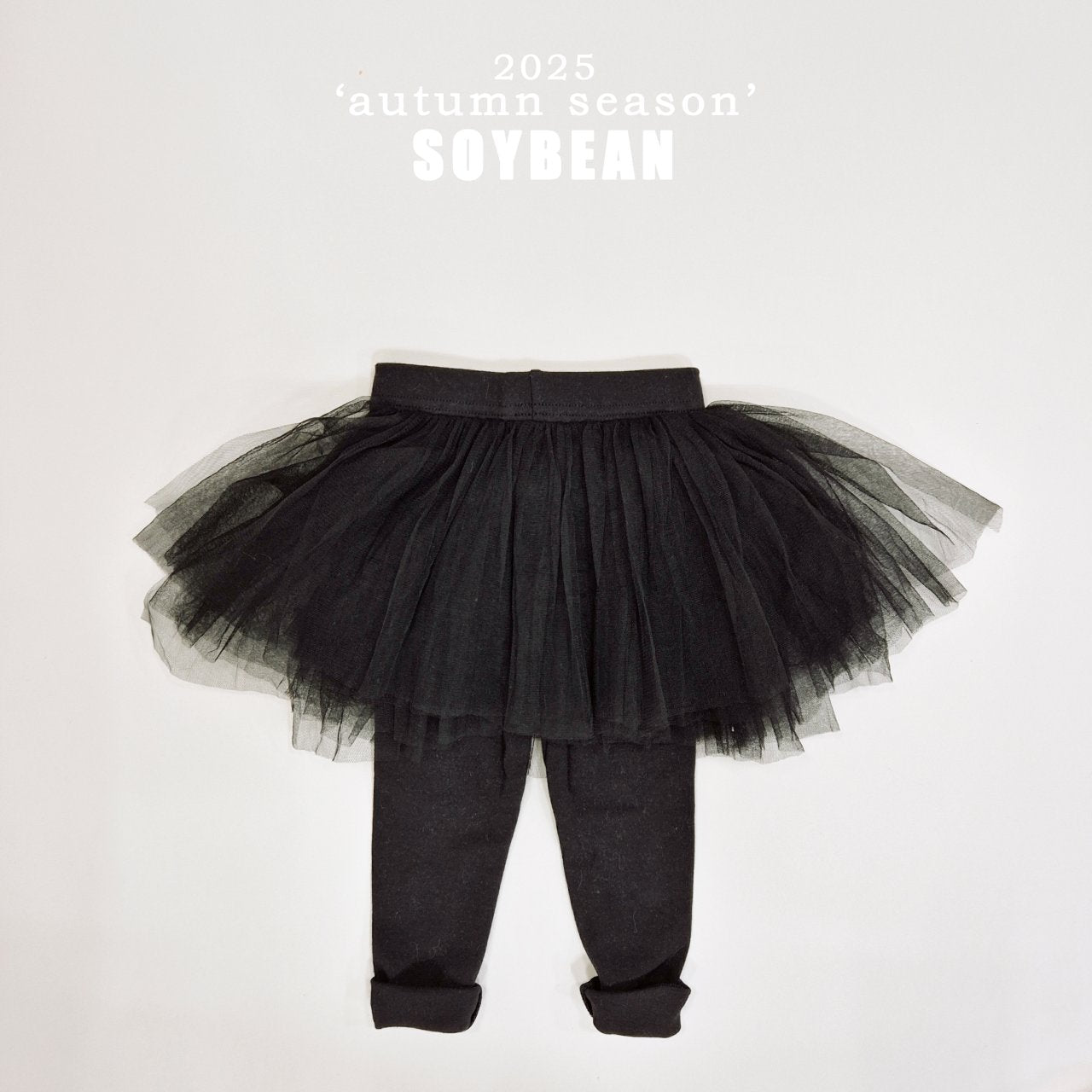 [SOYBEAN] Lovely Shasha Skirted Leggings_3colors