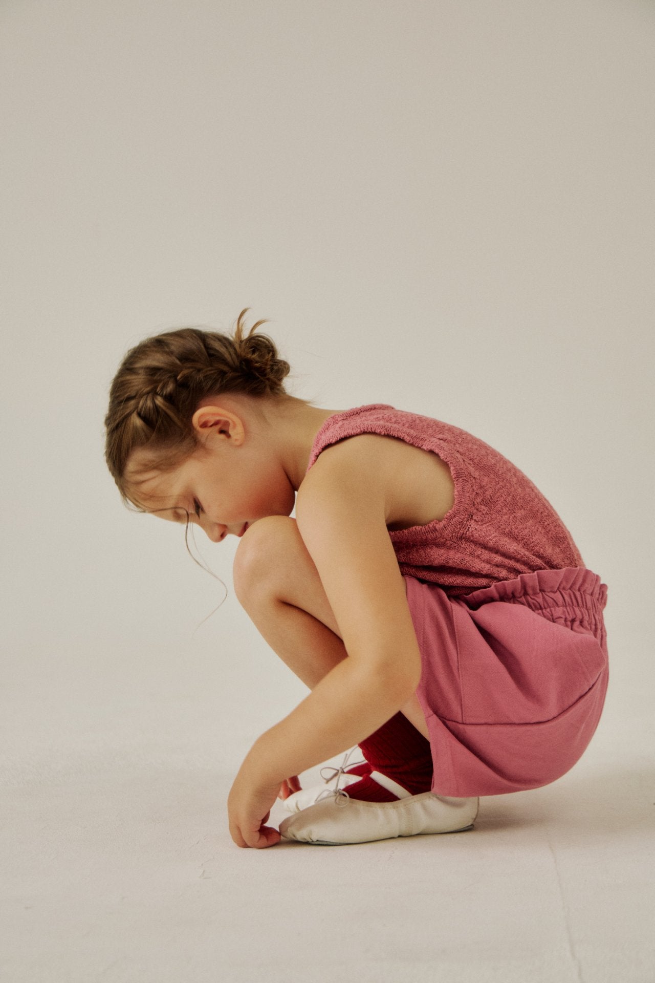 [Soye] Slub sleeveless_Pink