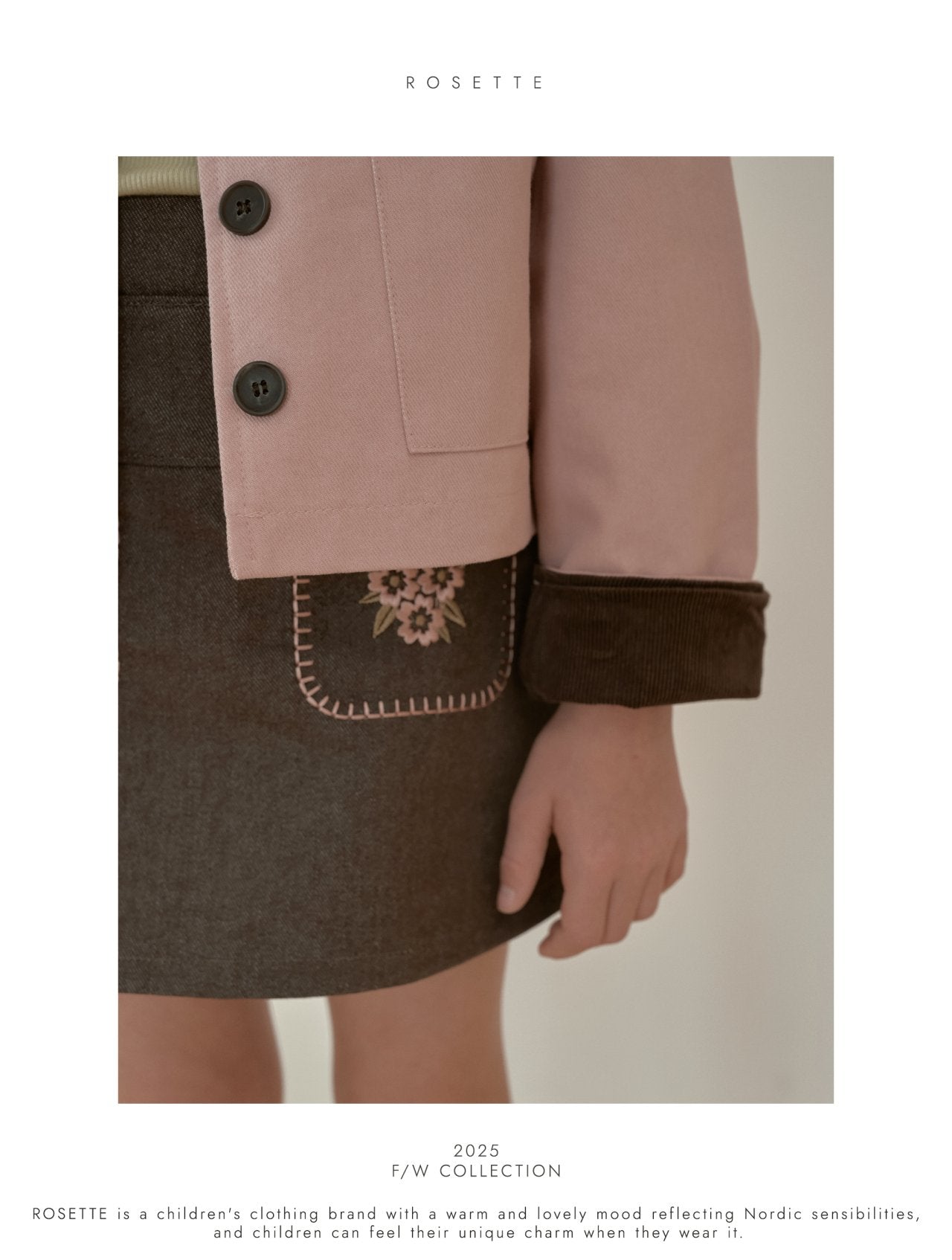 [ROSETTE] Modern Jacket_Pink