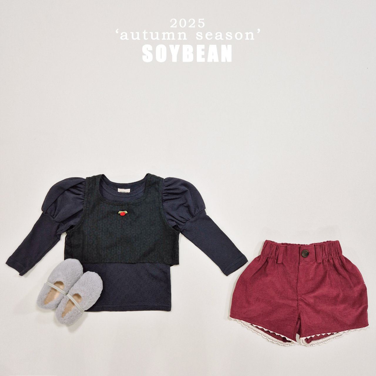 [SOYBEAN] Rosie Puff T-shirt_3colors