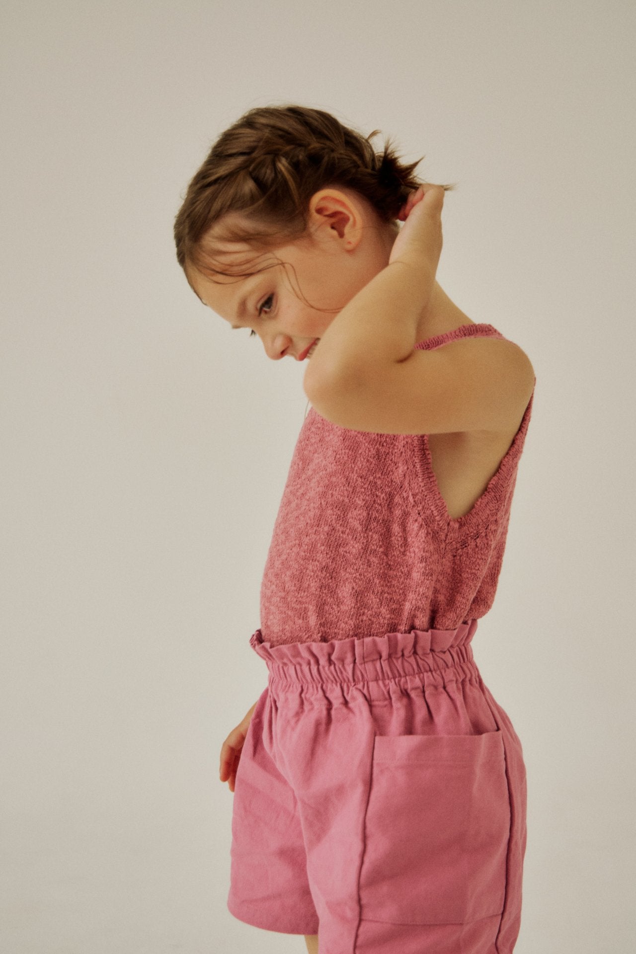 [Soye] Slub sleeveless_Pink