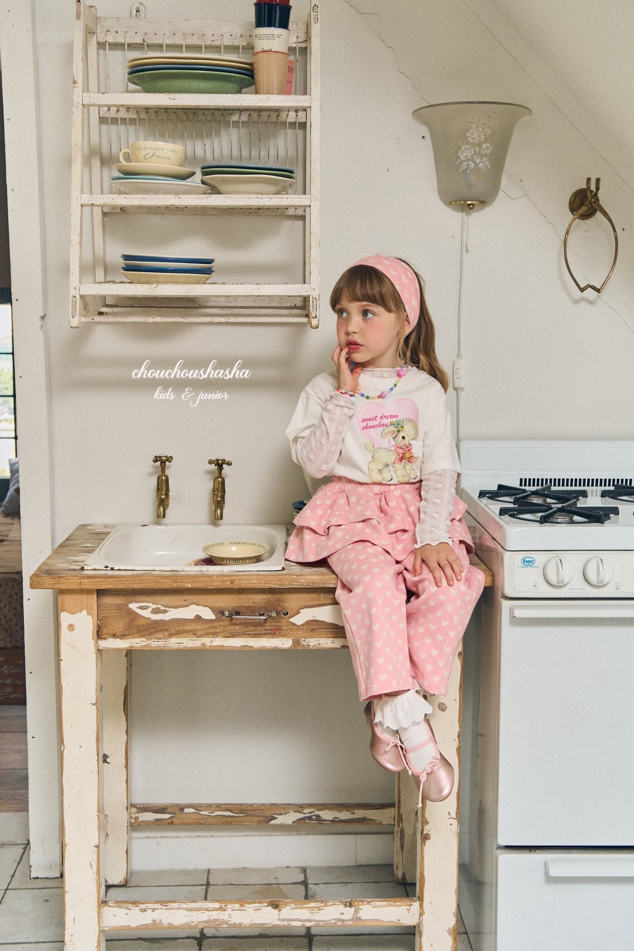 [CHOUCHOUSHASHA] Chloe Pants_Pink