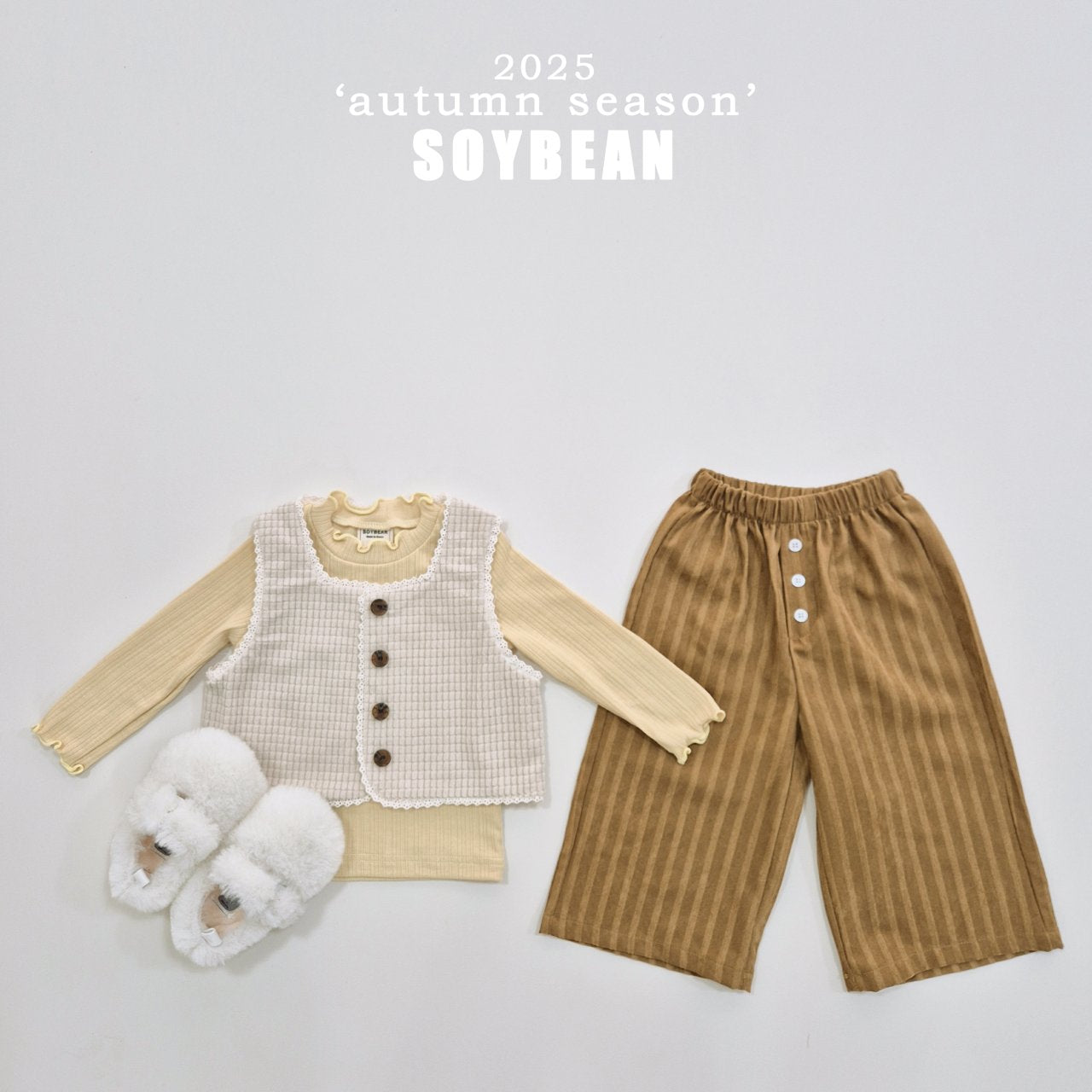 [SOYBEAN] Voluminous Rib T-shirt_3colors
