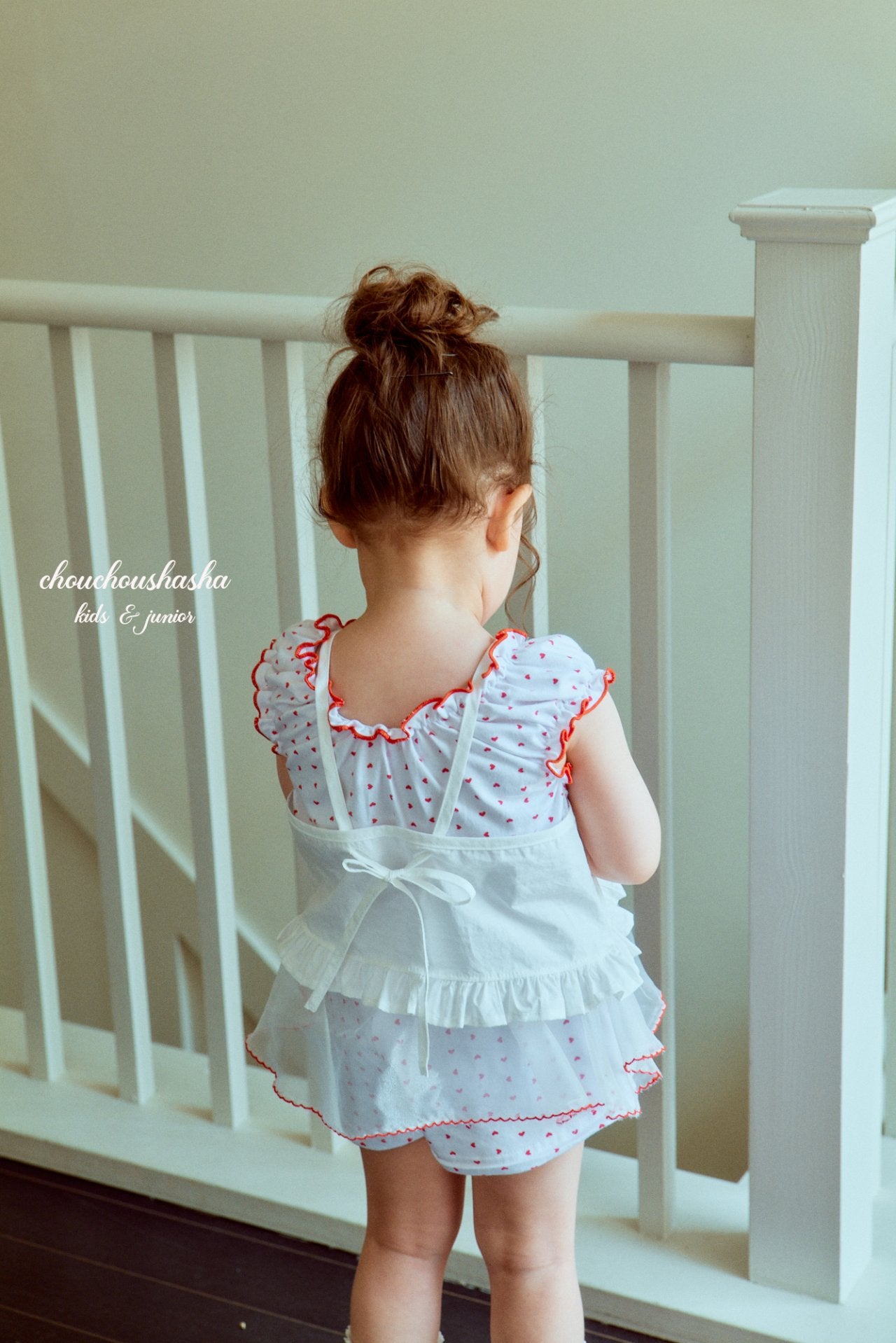 [CHOUCHOUSHASHA] Rabbit Sleeveless T-shirts_Ivory
