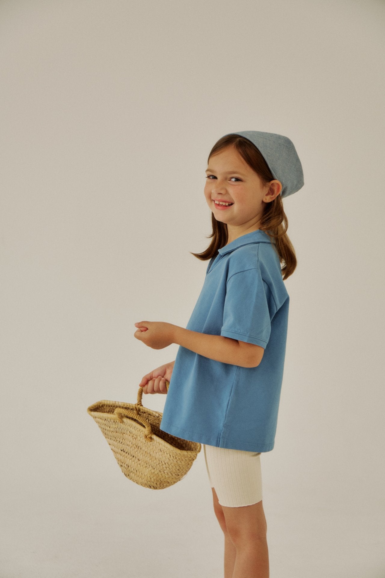 [Soye] Draw t-shirt_Blue