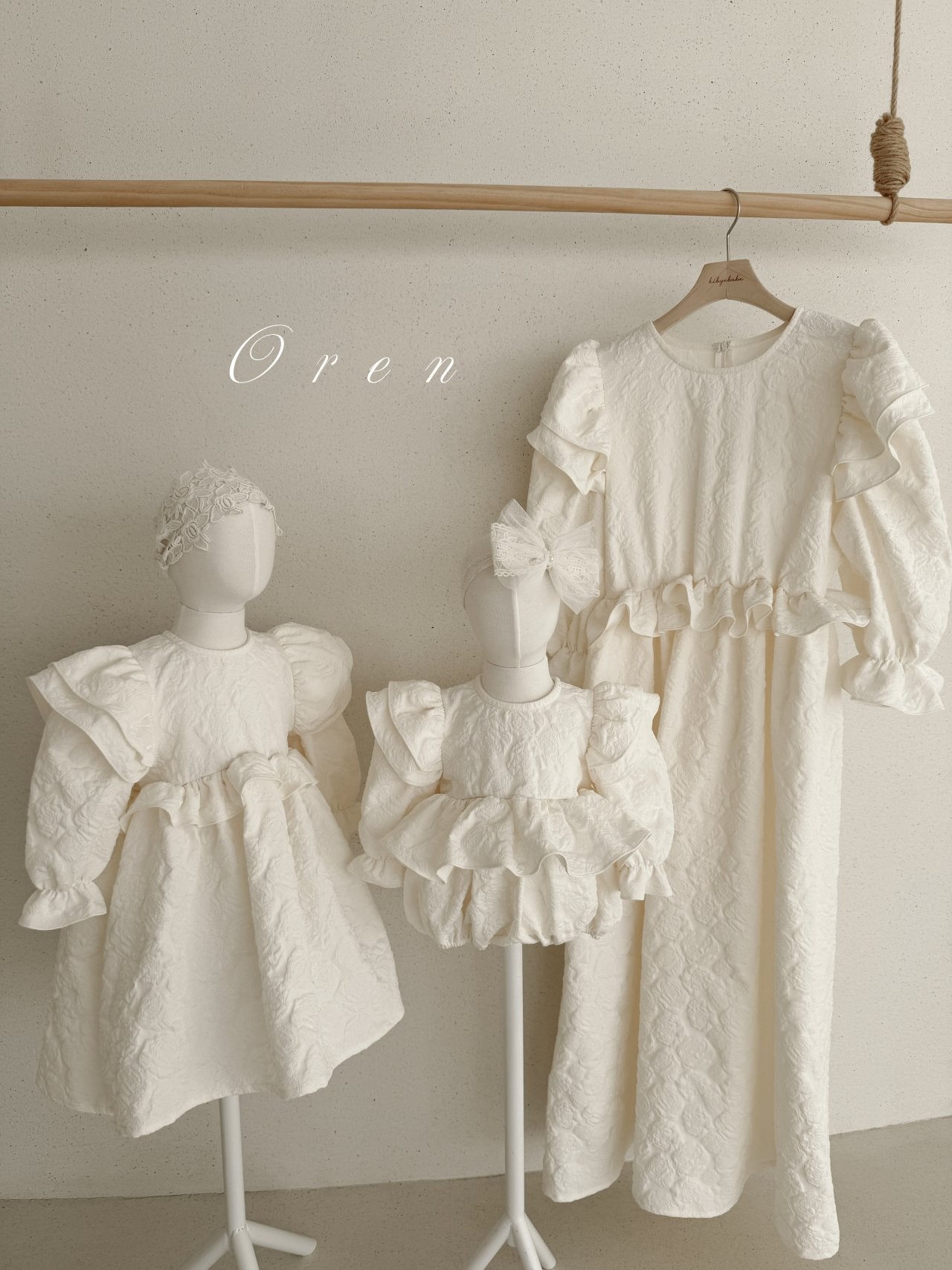 [OREN] Tully Dress(MOM)_Cream