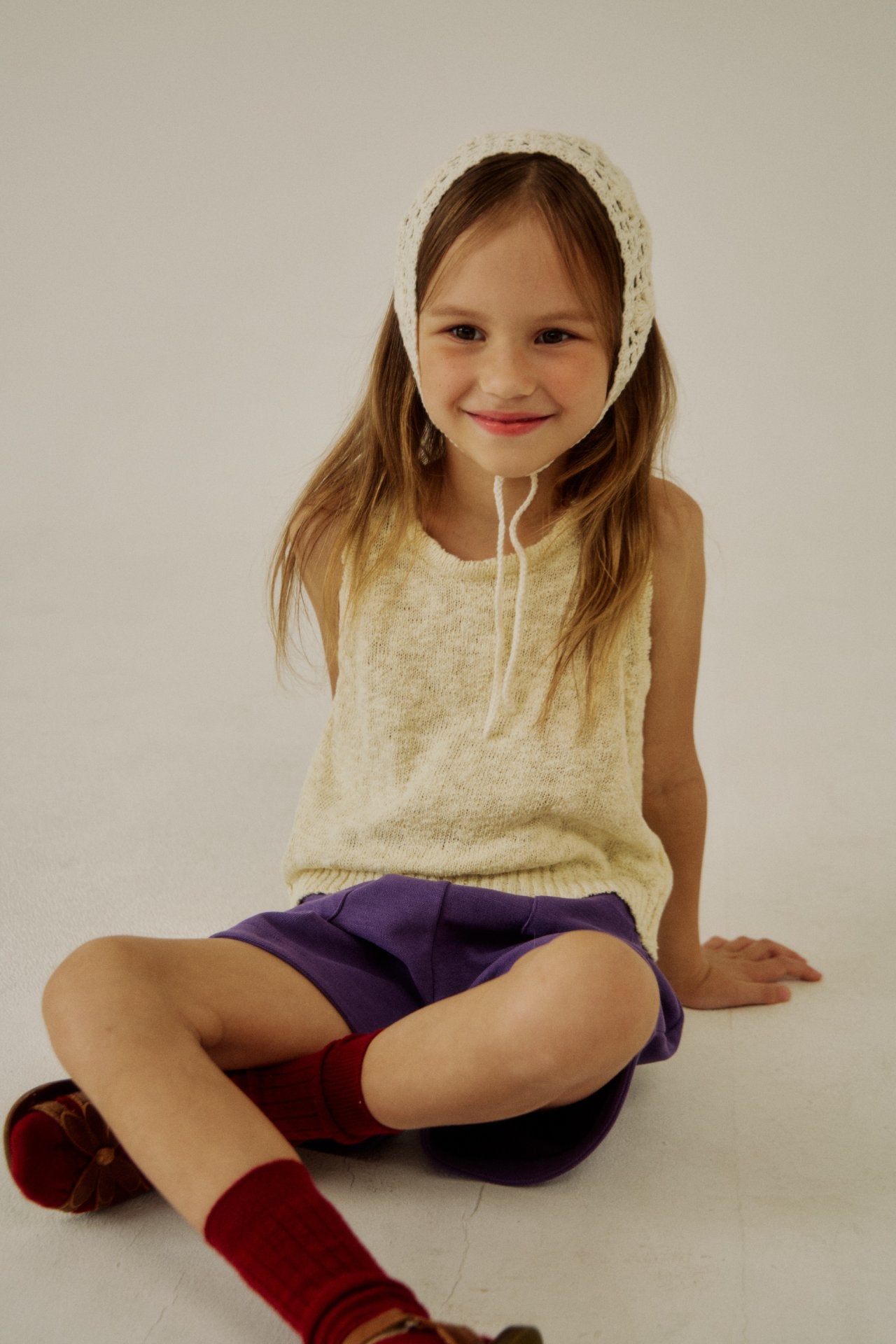 [Soye] Slub sleeveless_Cream