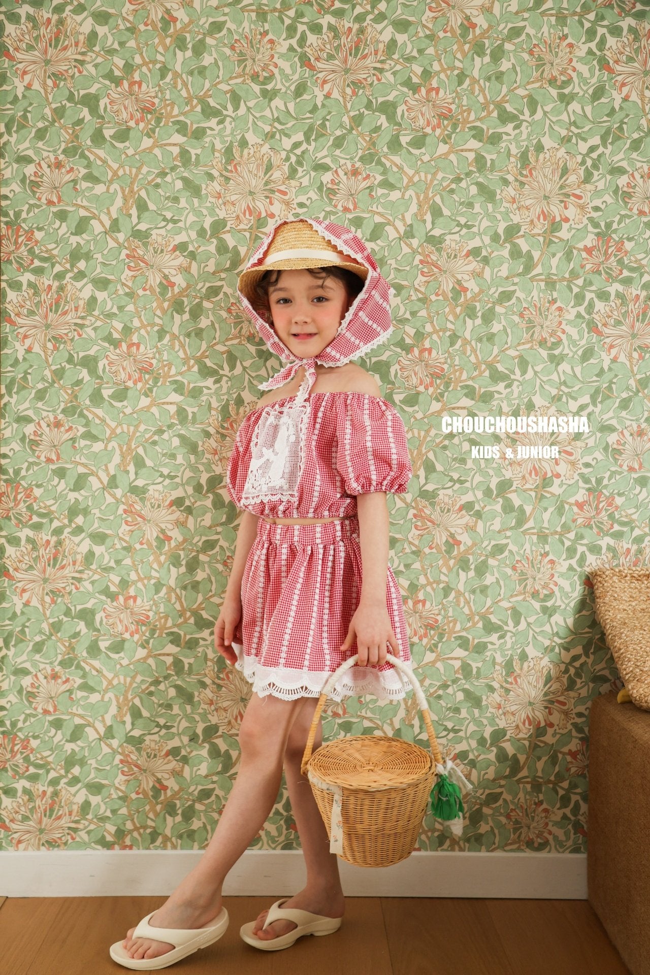 [CHOUCHOUSHASHA] Ann Lace Pants_2colors
