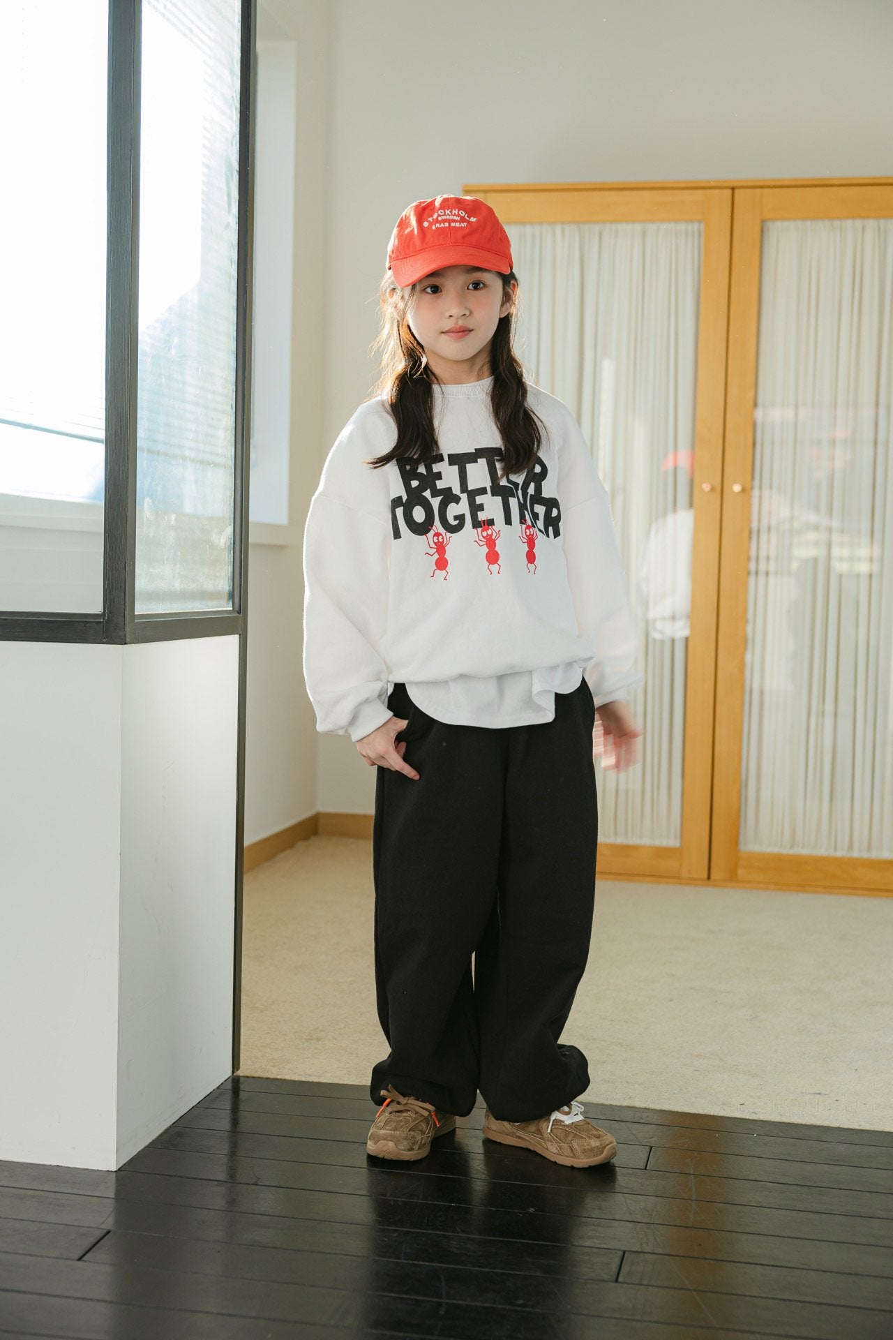 [DOREDORE] Over fit Jogger Pants_3colors