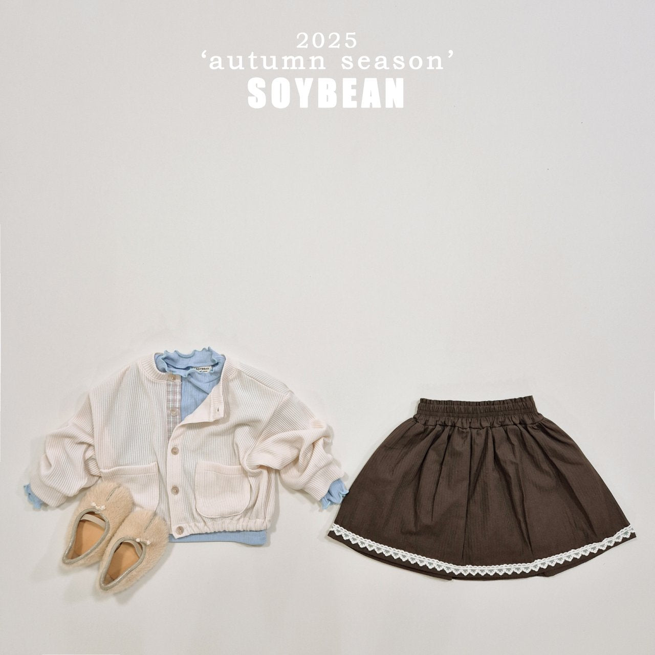 [SOYBEAN] Voluminous Rib T-shirt_3colors