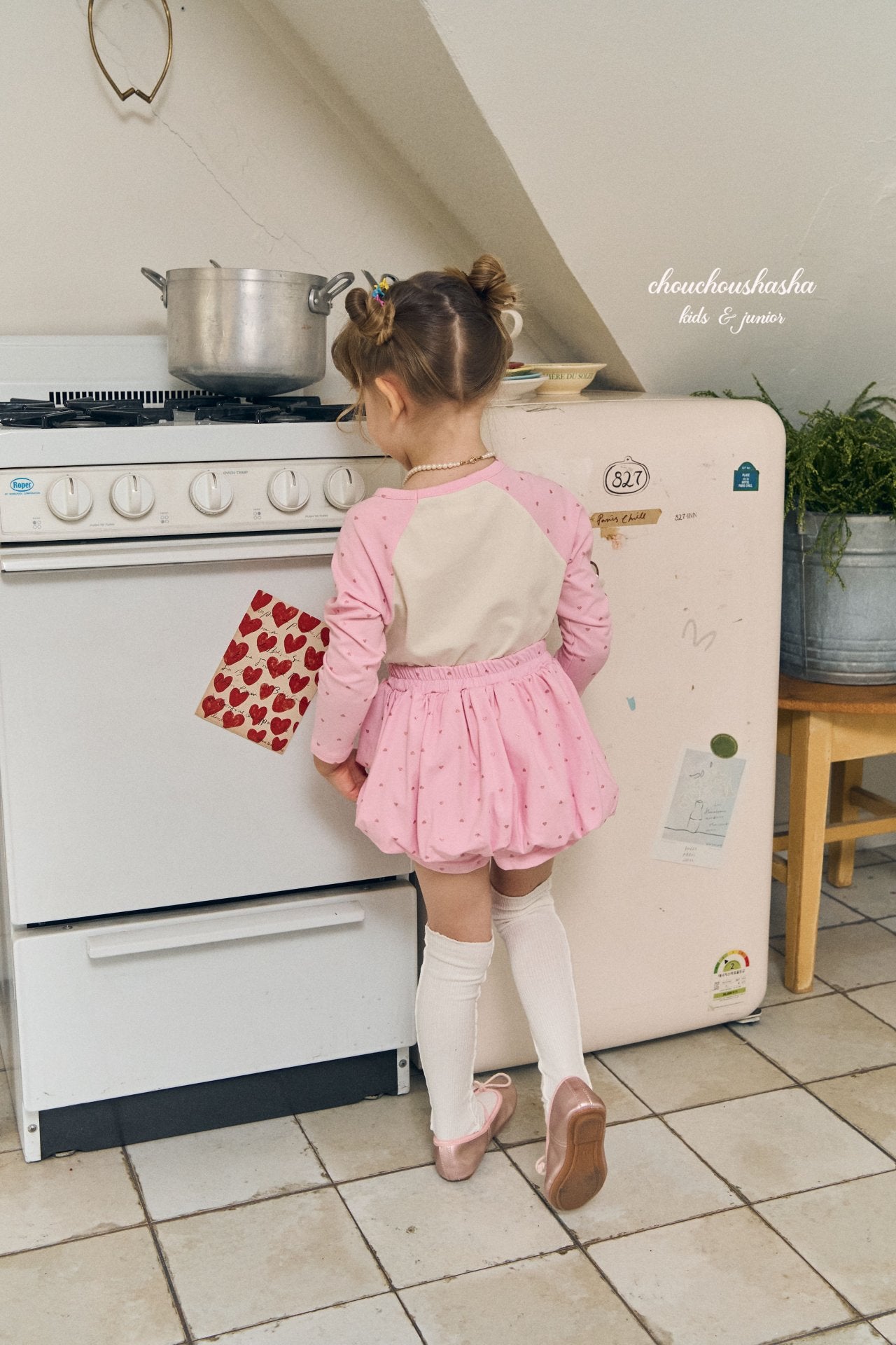 [CHOUCHOUSHASHA] Love Me Balloon Pants_2colors