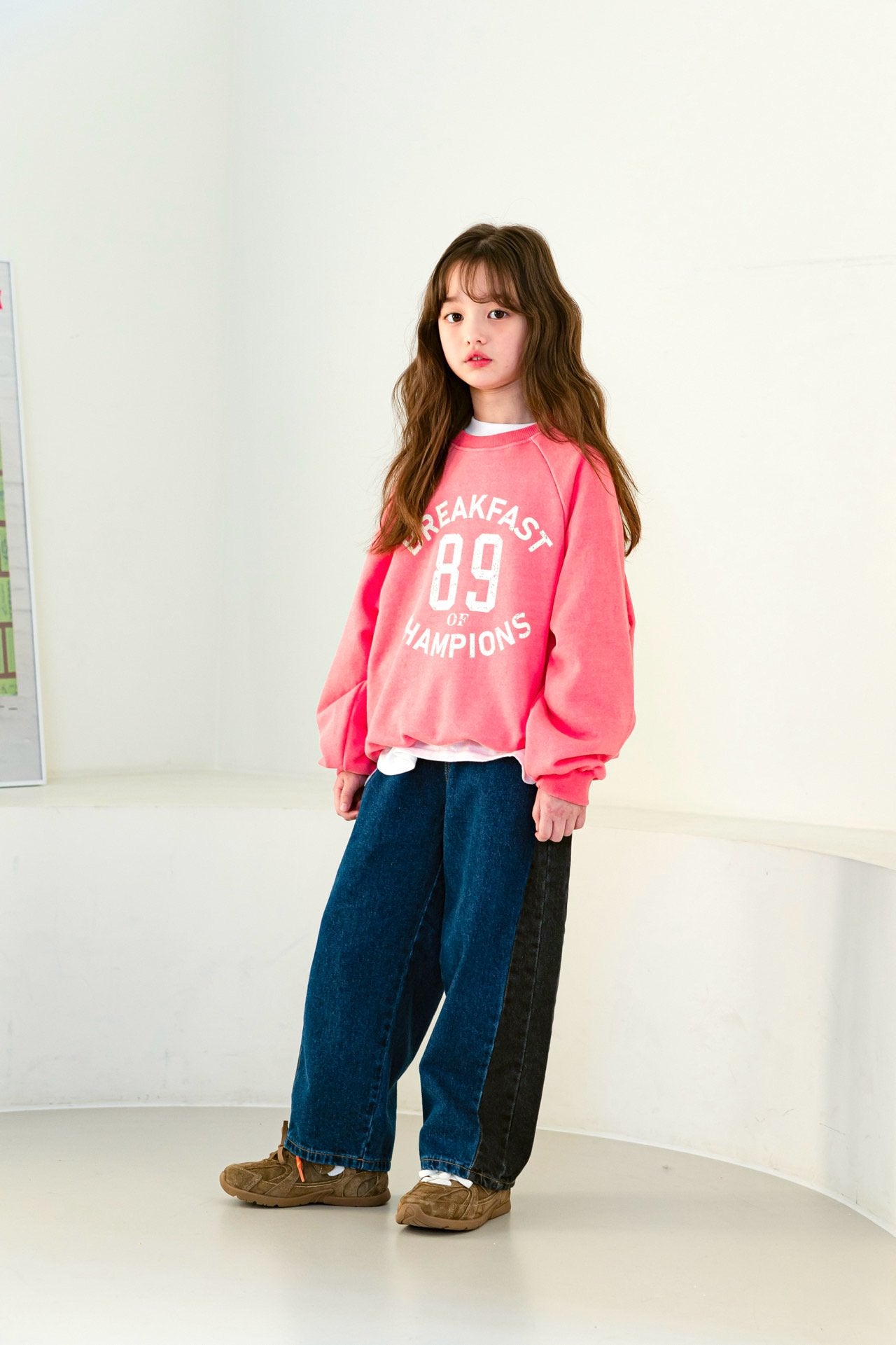 [DOREDORE] Barrel Leg Denim Pants_2colors