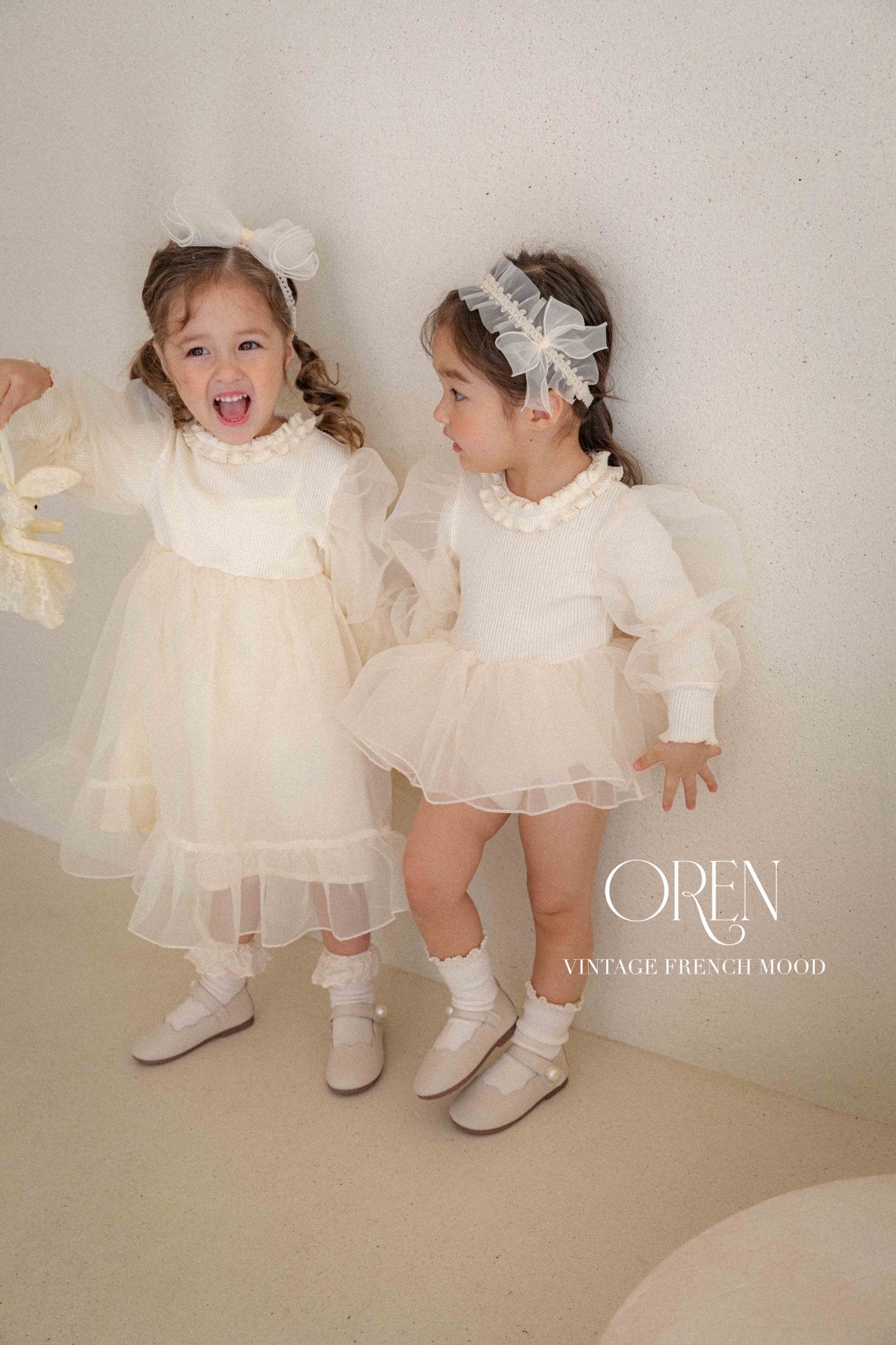 [OREN] Belluca Organza Suit(BEBE)_Cream