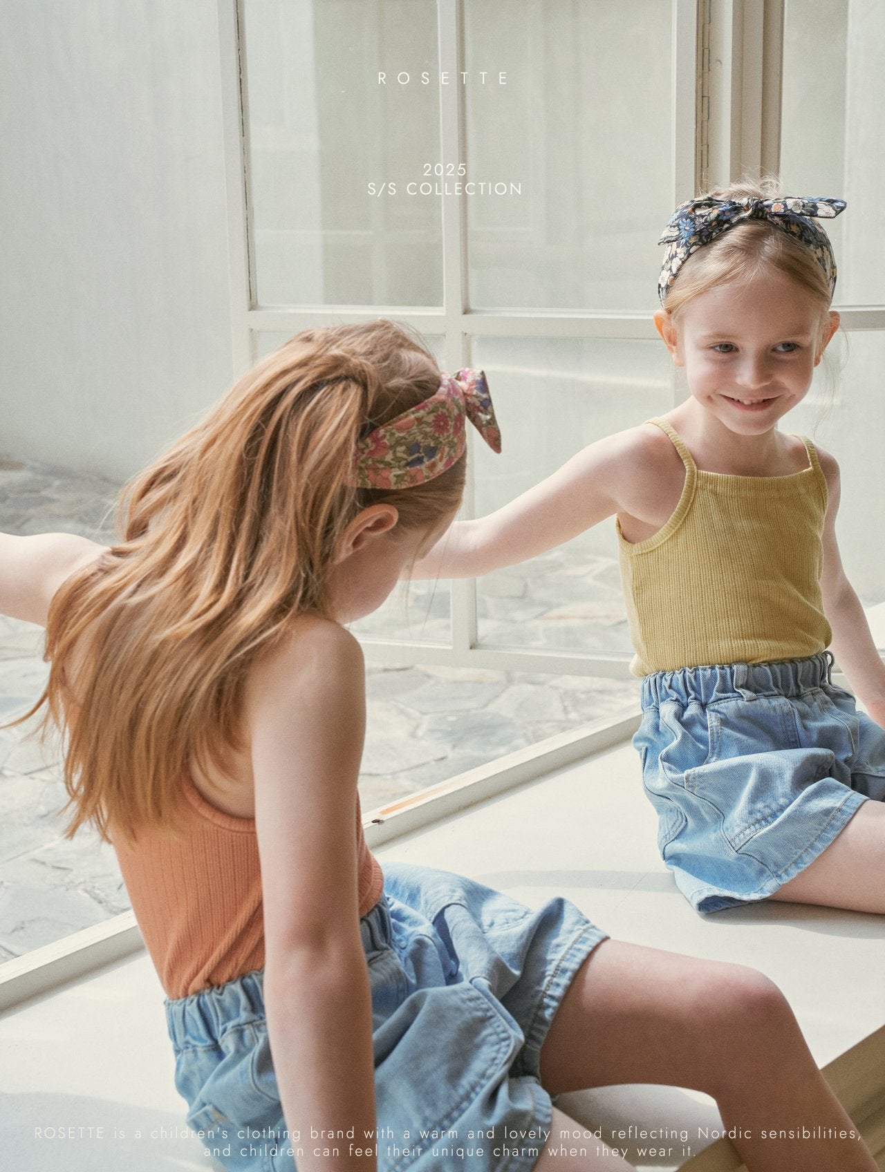 [ROSETTE] Mono Denim Pants_Blue