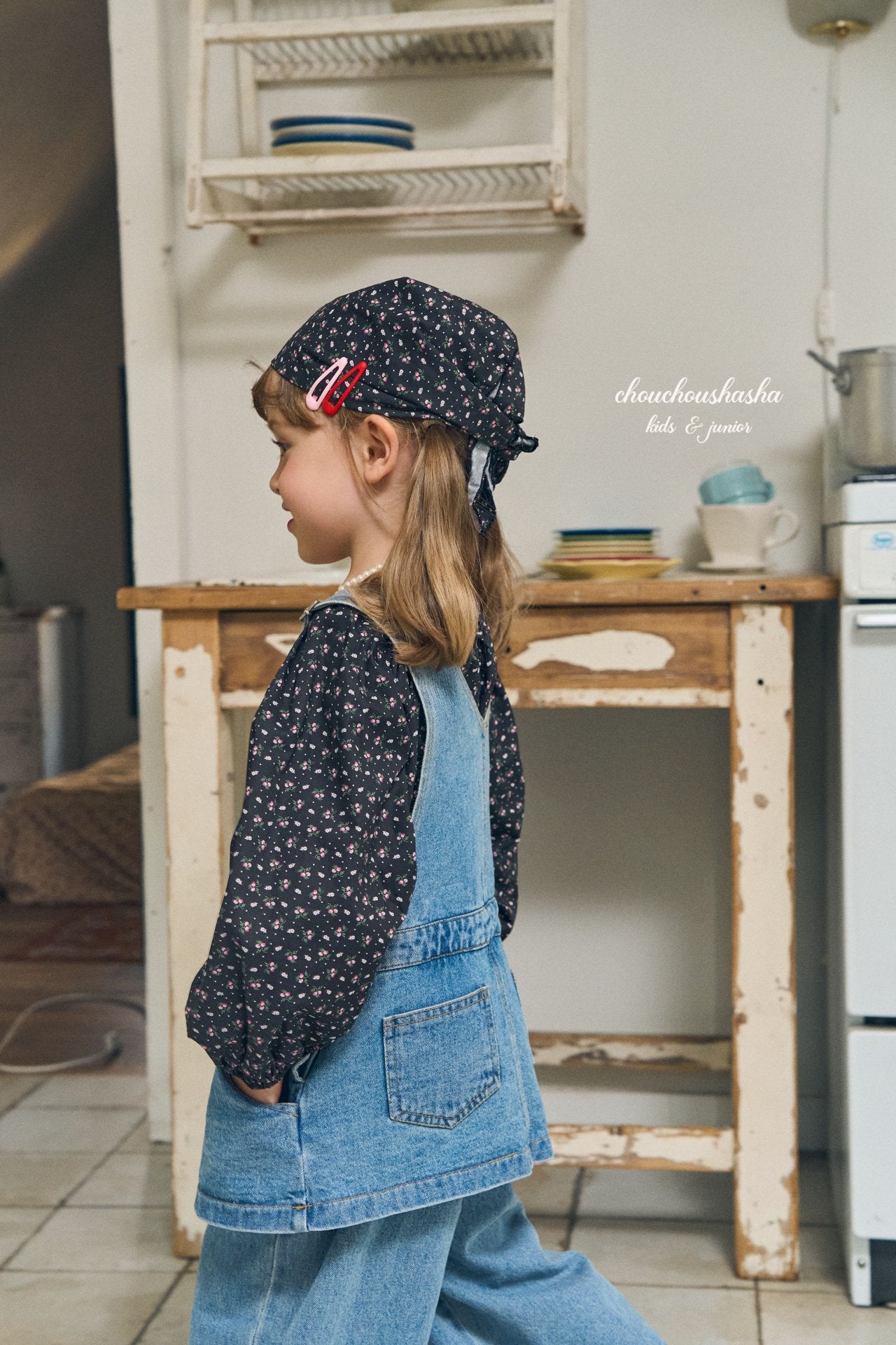 [CHOUCHOUSHASHA] Bonnet Blouse_2colors