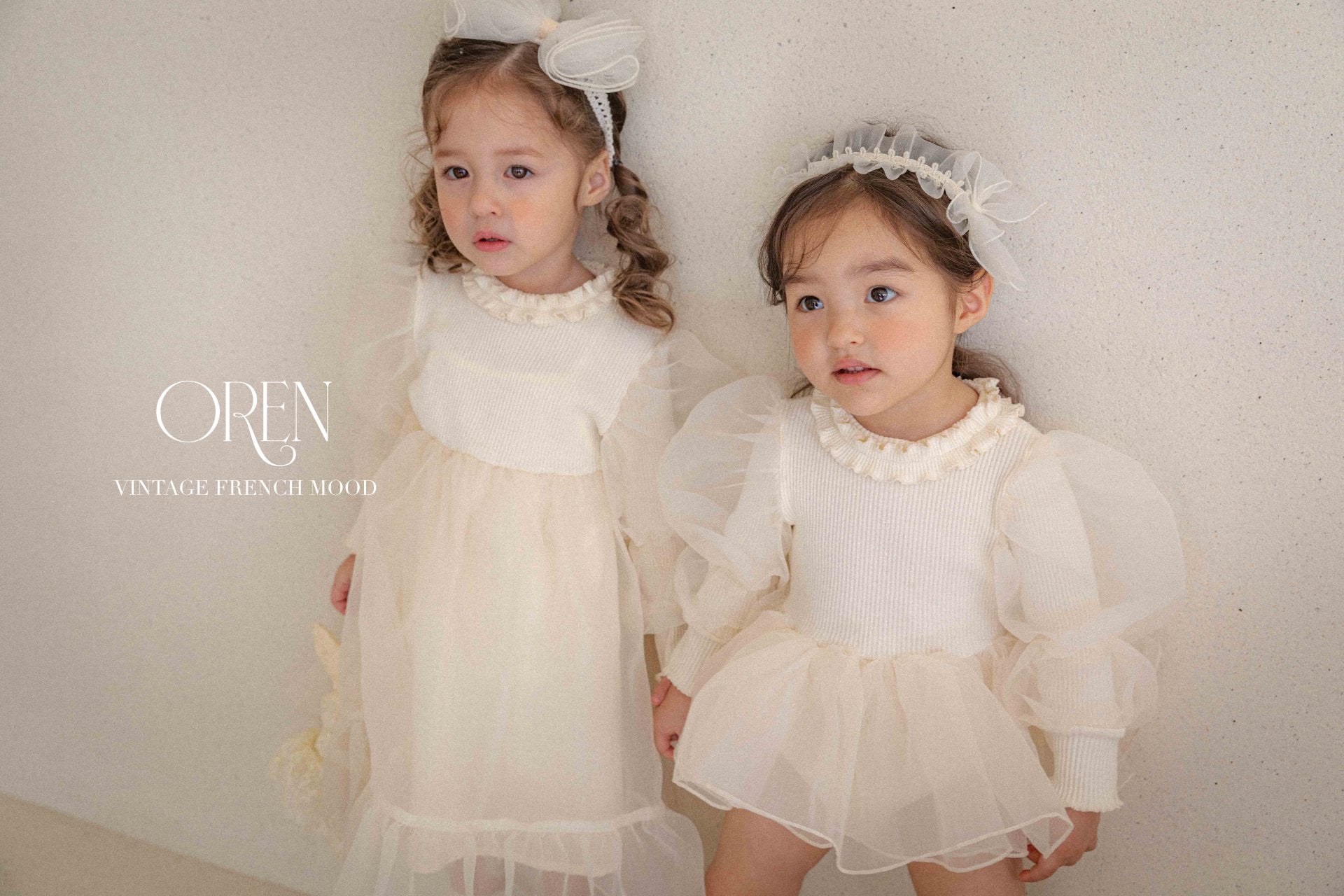 [OREN] Belluca Organza Suit(BEBE)_Cream