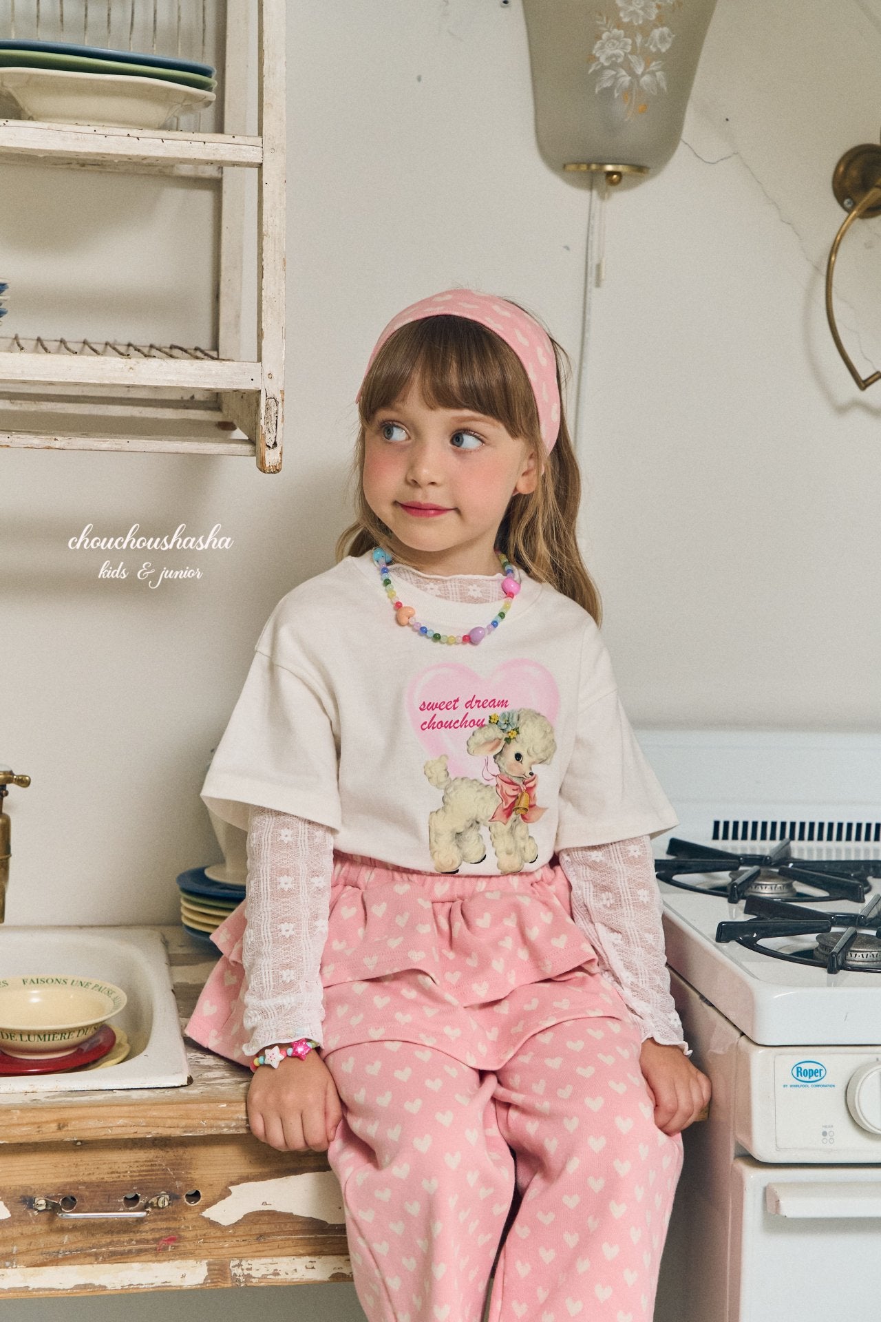 [CHOUCHOUSHASHA] Chloe Pants_Pink