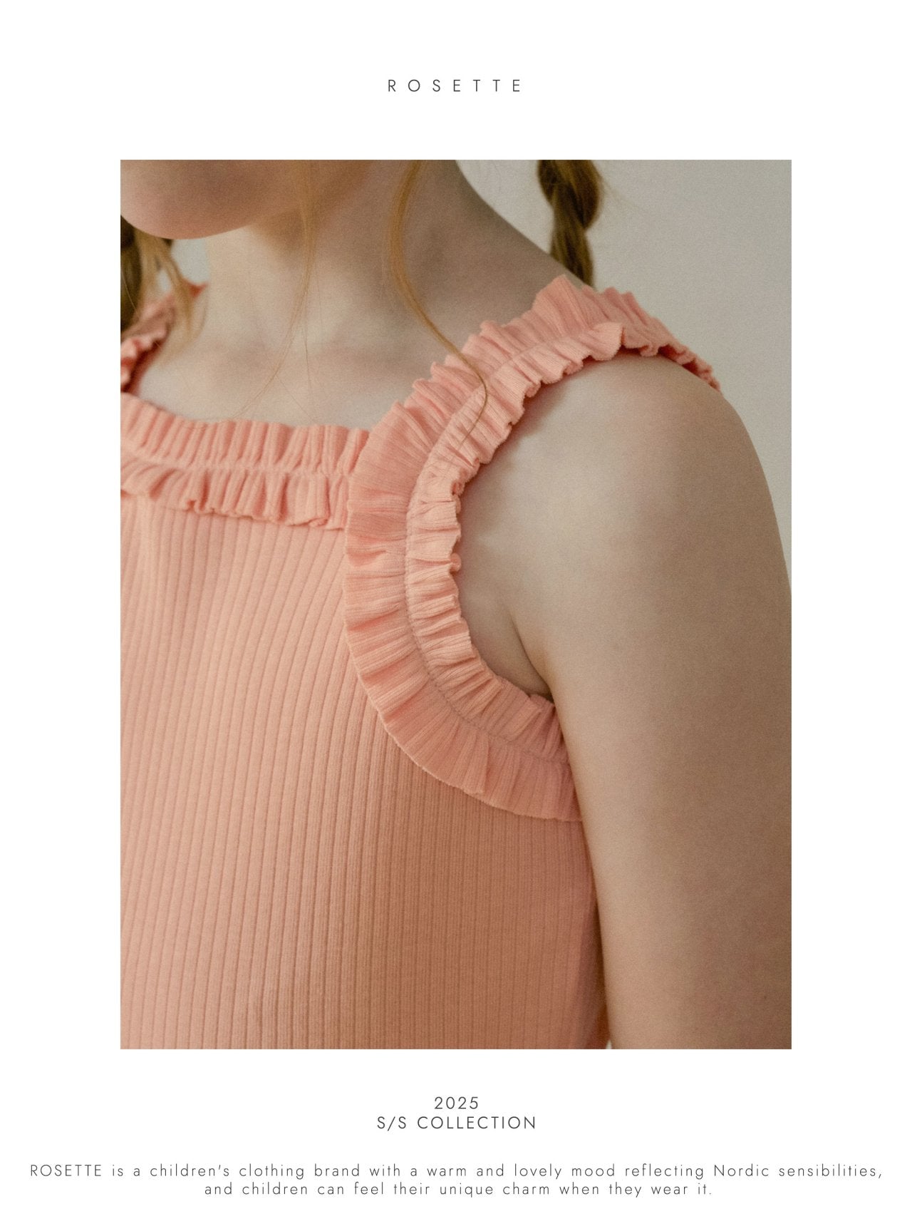 [ROSETTE] Whipping Sleeveless T-shirts_3colors