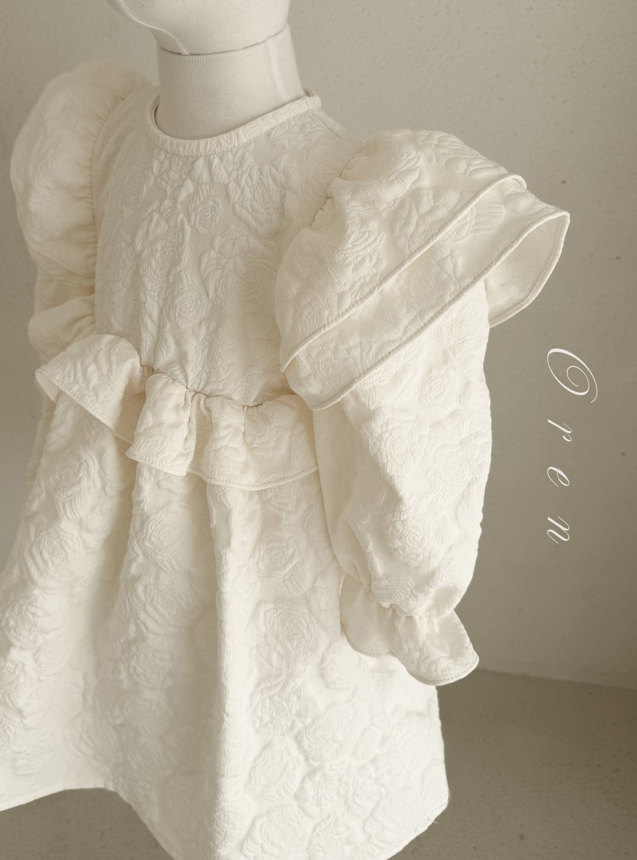 [OREN] Tully Dress(KIDS)_Cream