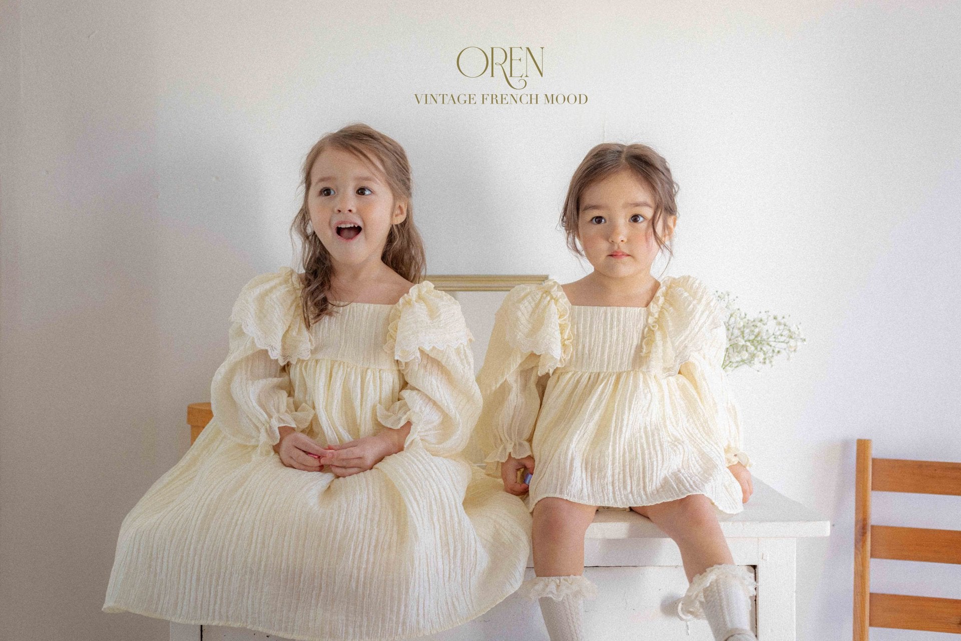 [OREN] Lilly Frill Dress(KIDS)_2colors