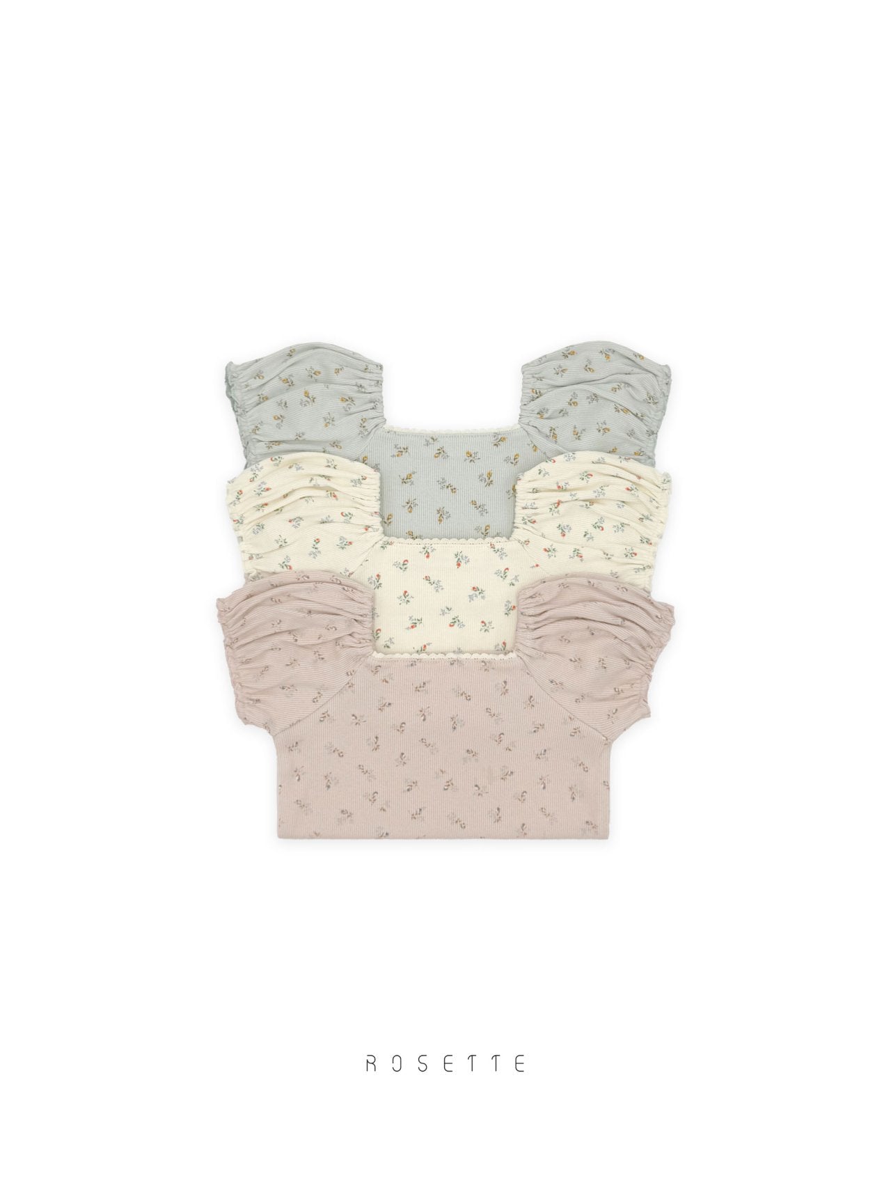 [ROSETTE] Franc Square T-shirts_3colors