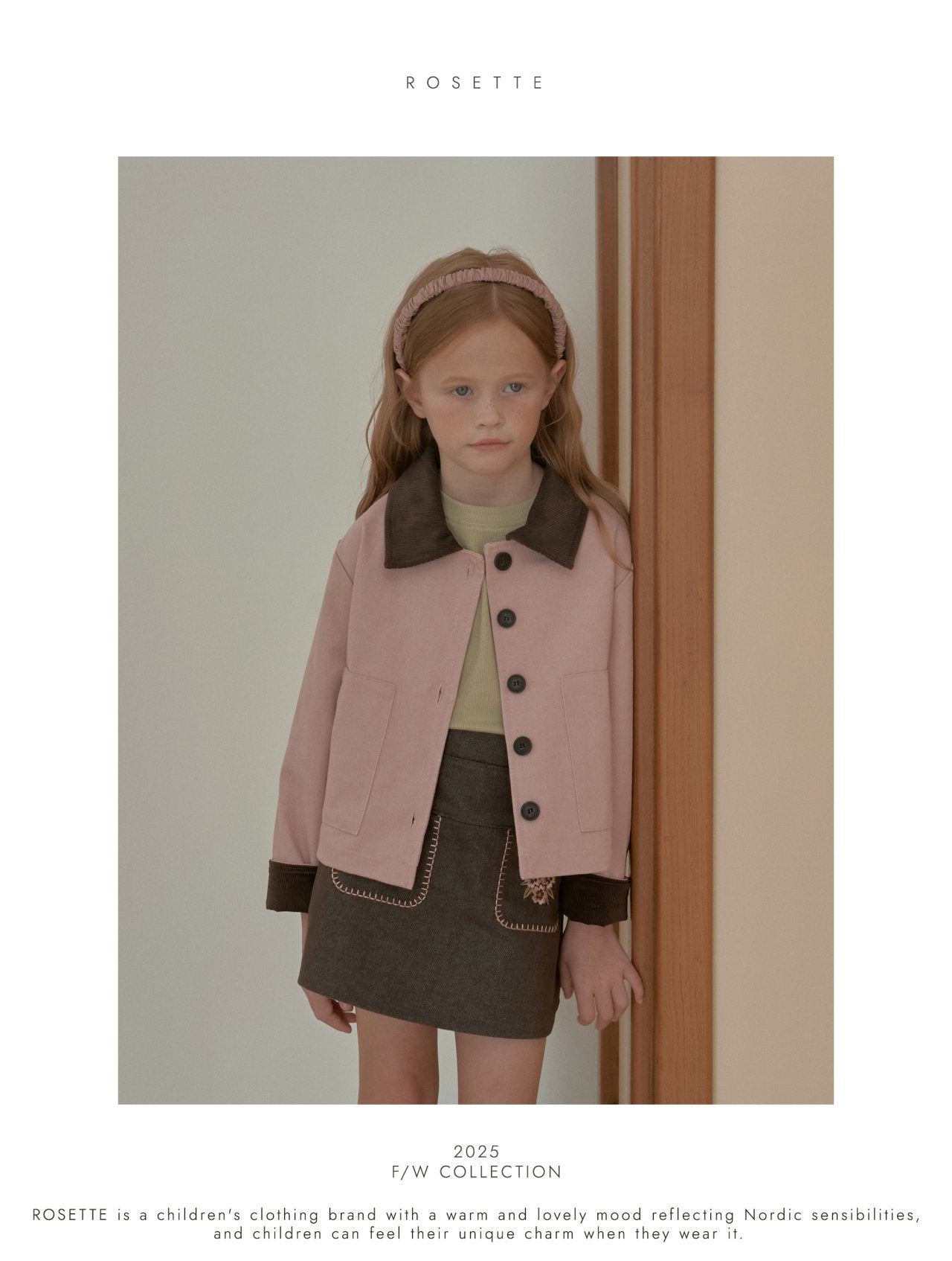 [ROSETTE] Modern Jacket_Pink