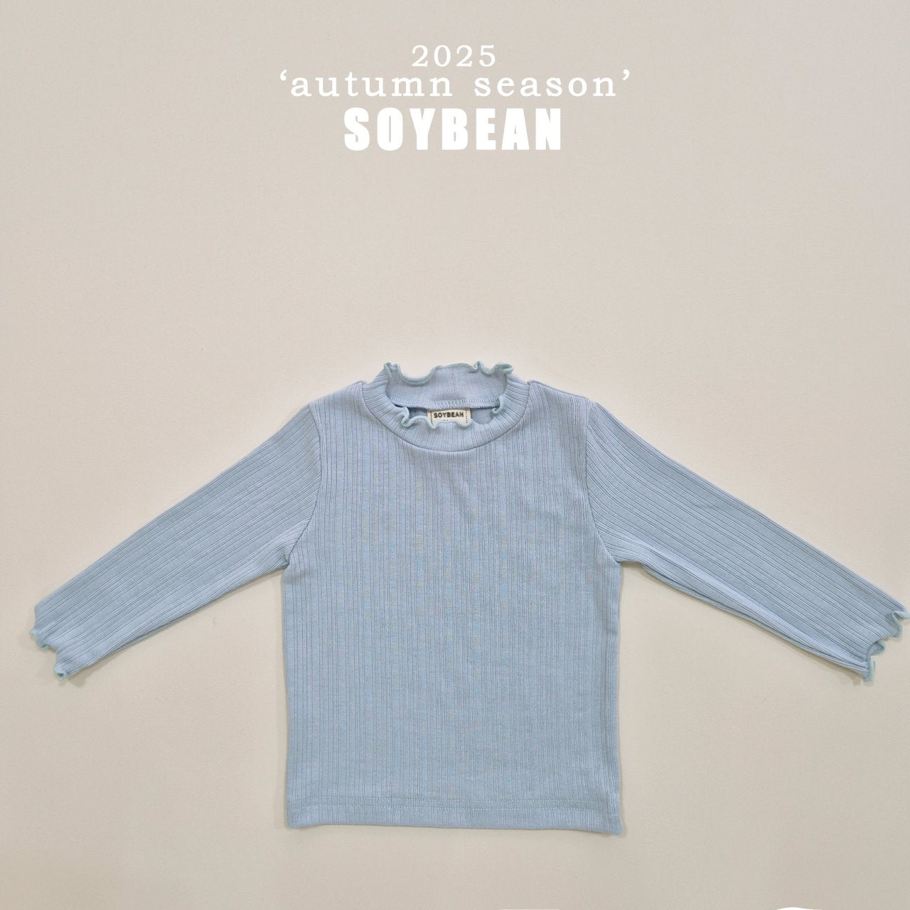[SOYBEAN] Voluminous Rib T-shirt_3colors