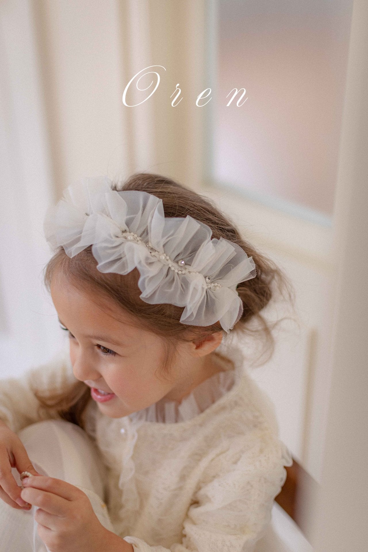 [OREN] Rosie Blanc Headband_3colors