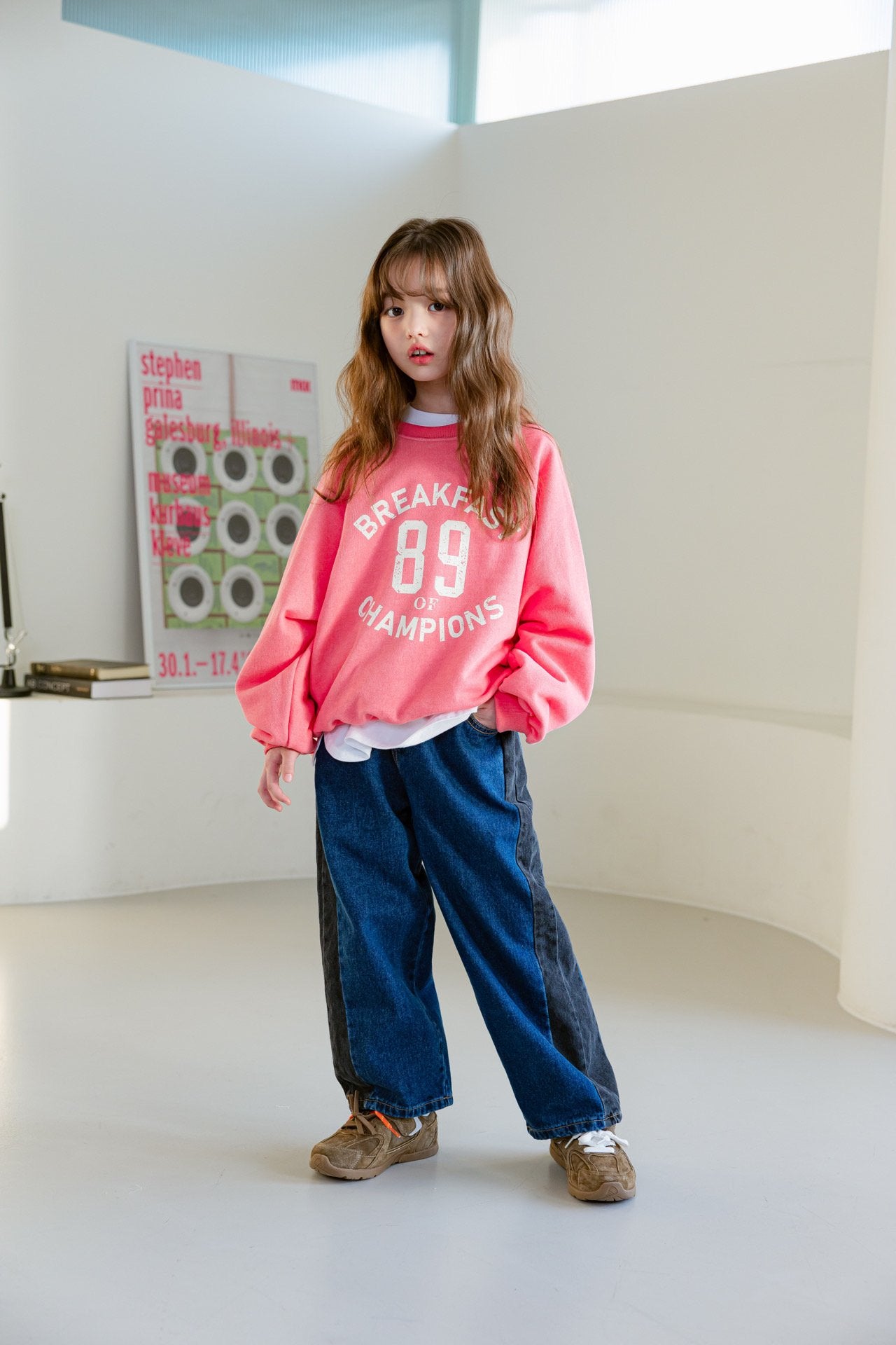 [DOREDORE] Barrel Leg Denim Pants_2colors