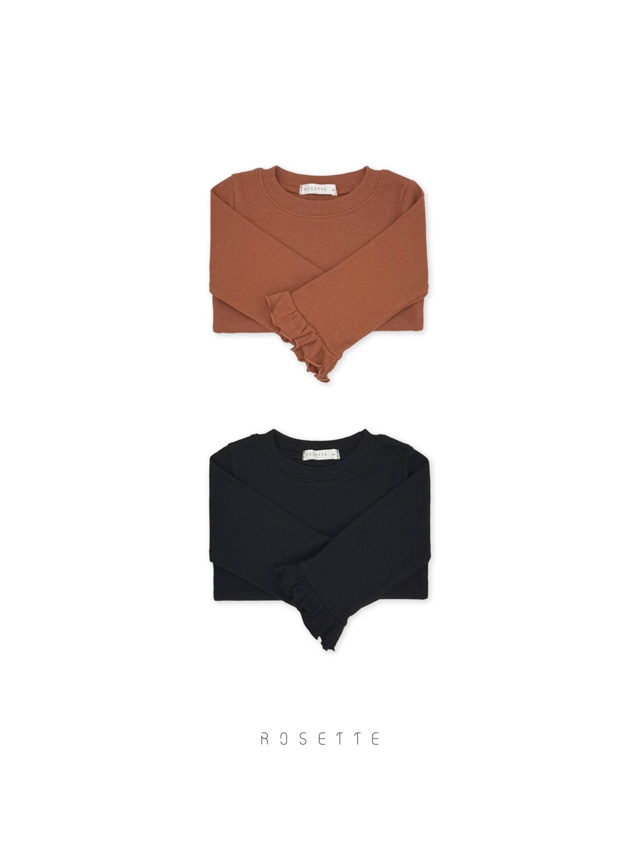 [ROSETTE] Jane Ruffle T-Shirt_2colors