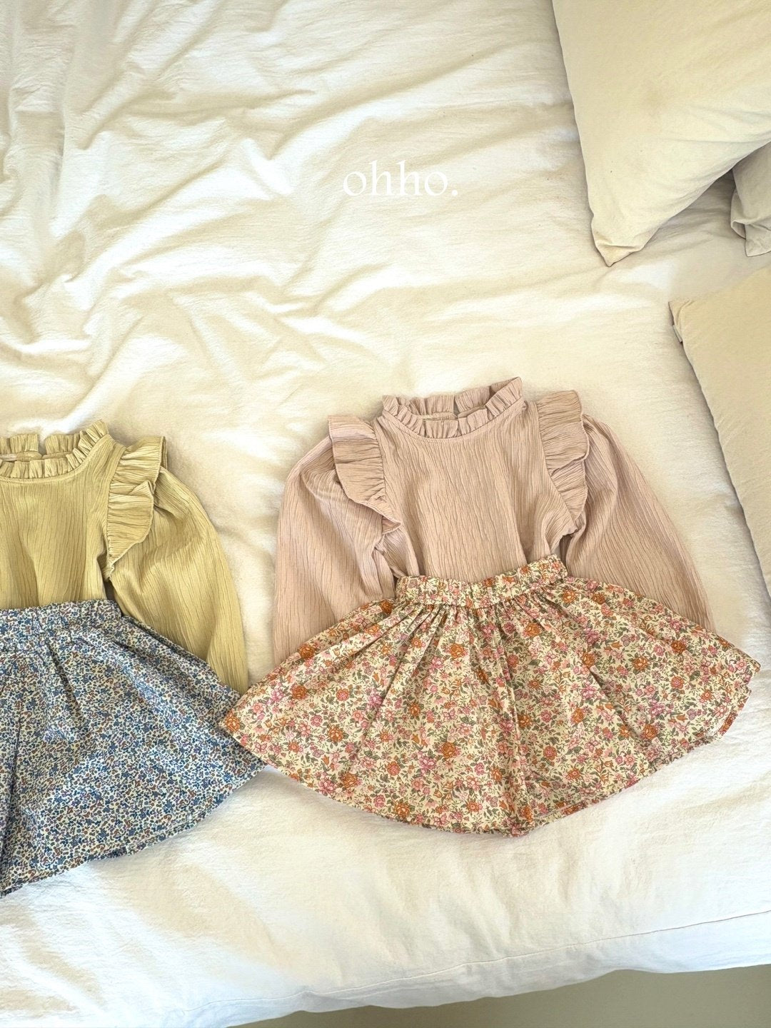 [ohho] From Wings Blouse_4colors