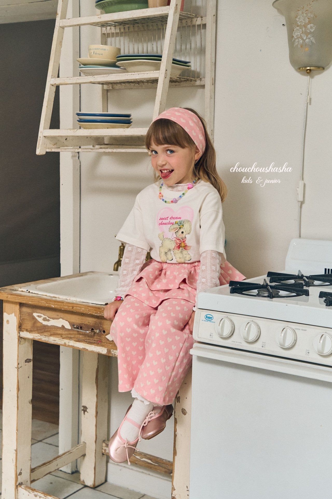 [CHOUCHOUSHASHA] Chloe Pants_Pink