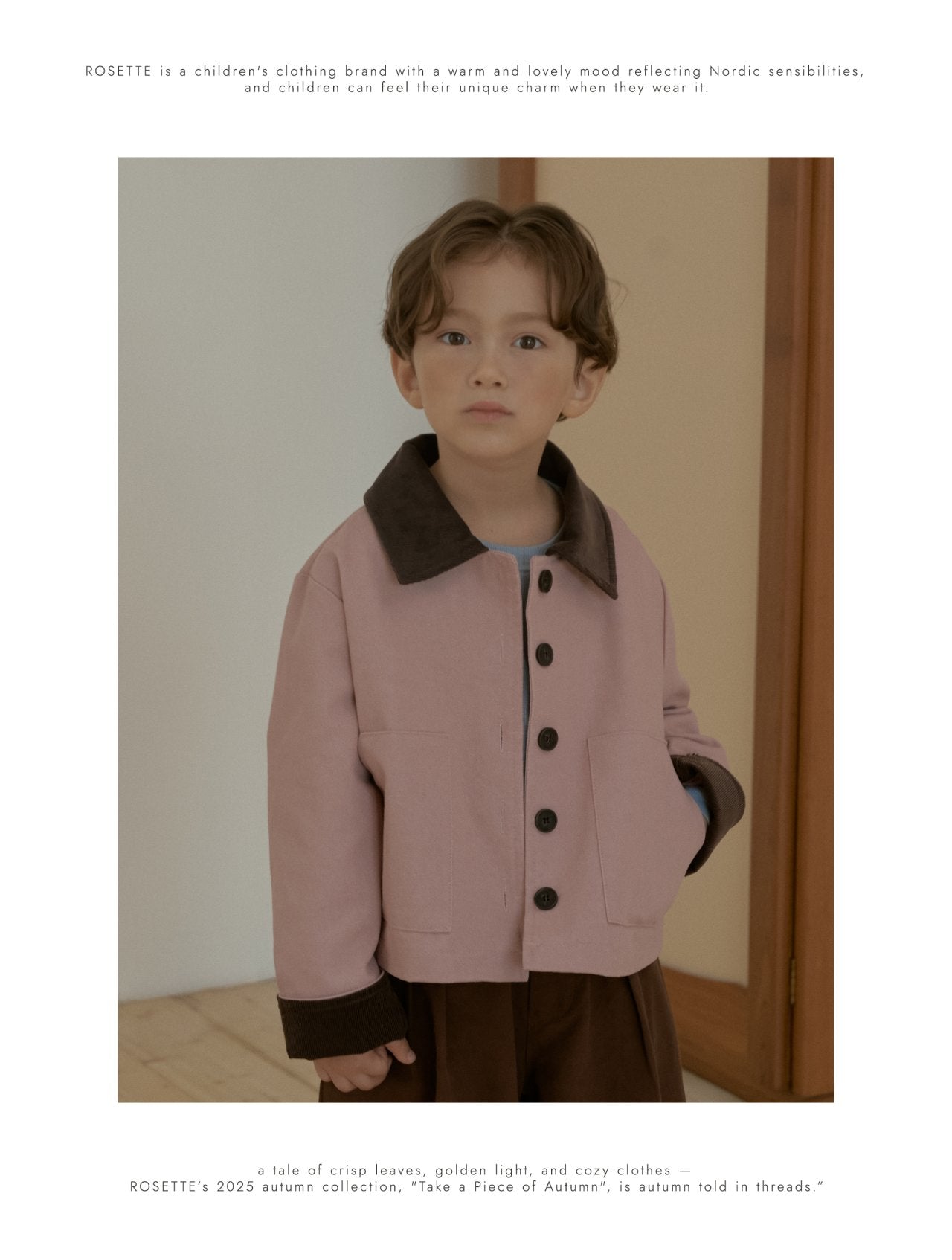 [ROSETTE] Modern Jacket_Pink
