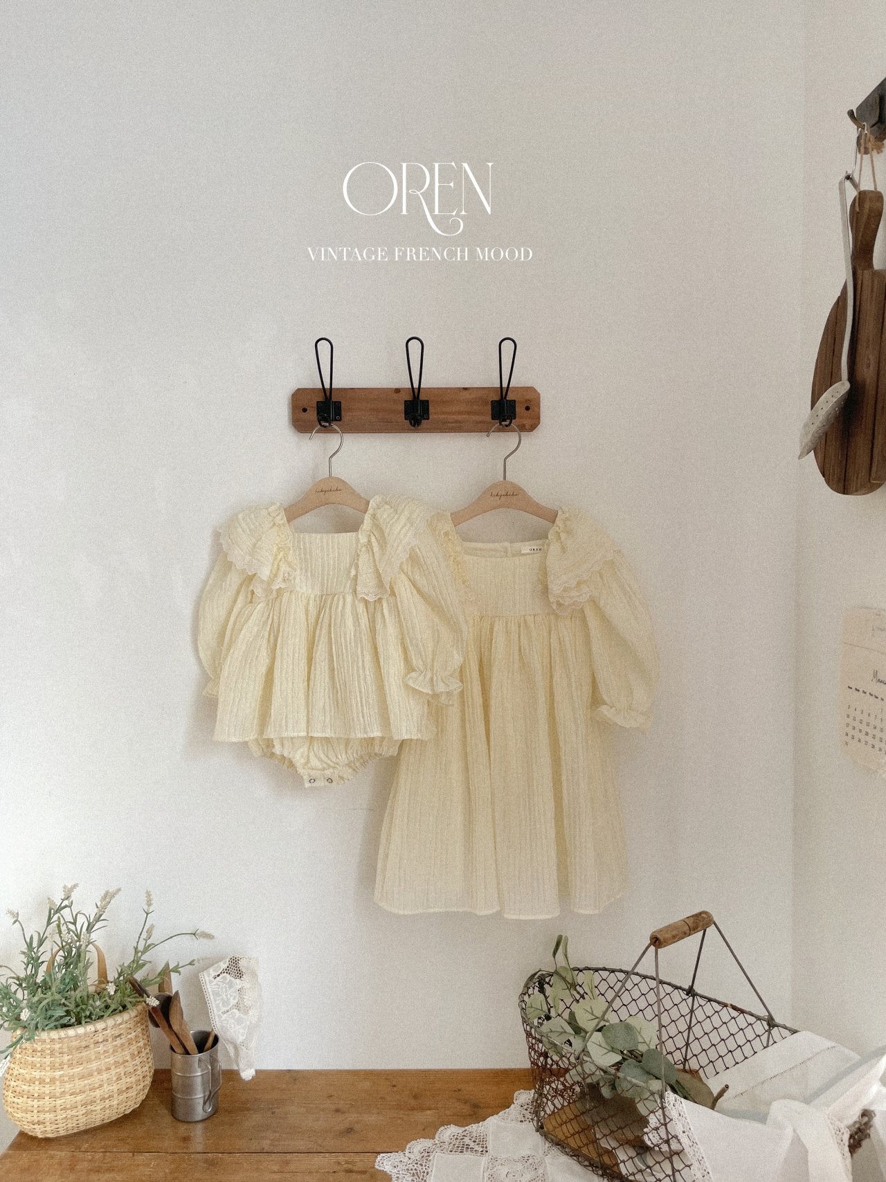 [OREN] Lilly Frill Dress(KIDS)_2colors