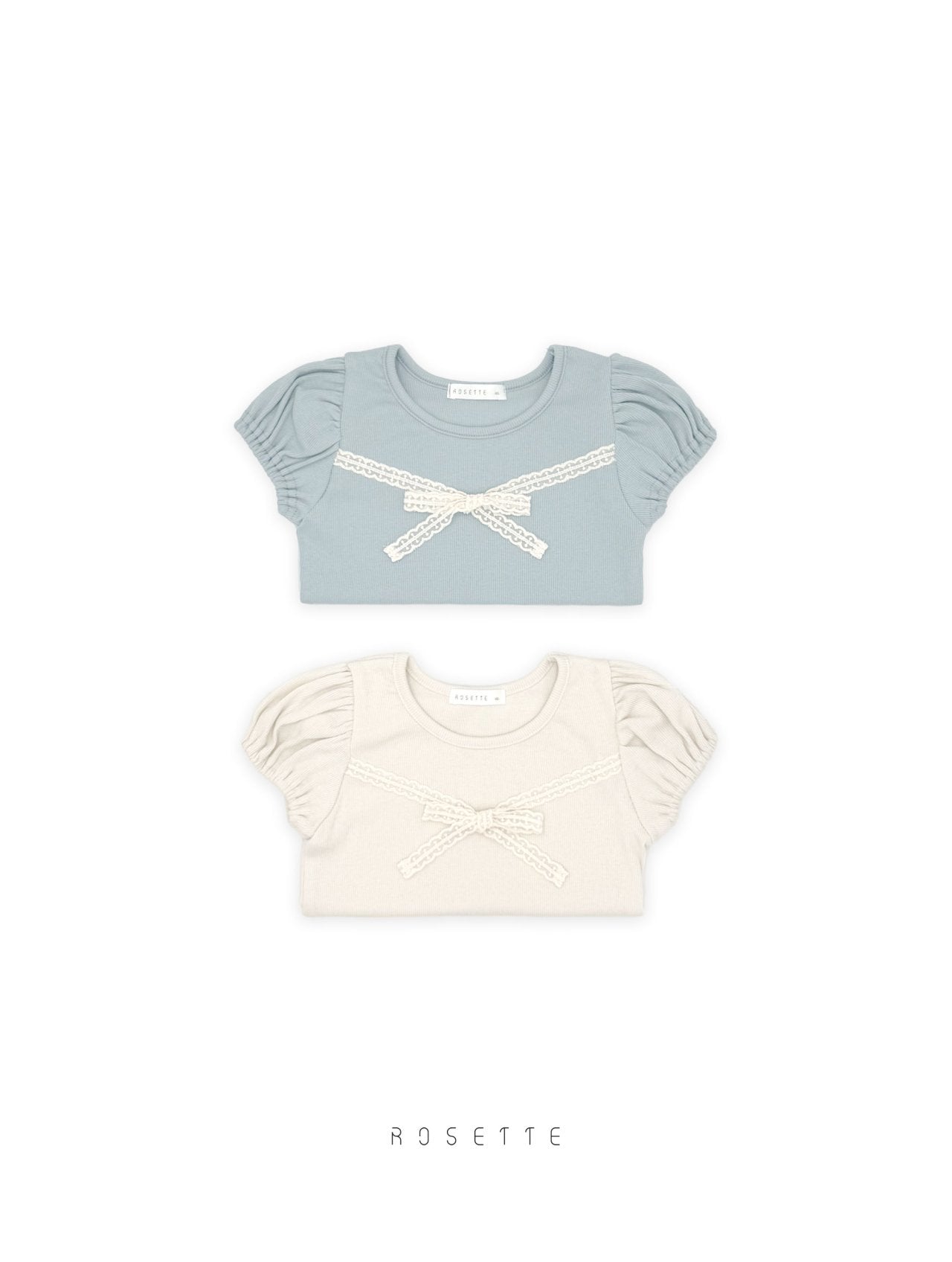 [ROSETTE] High Ribbon T-shirts_4colors