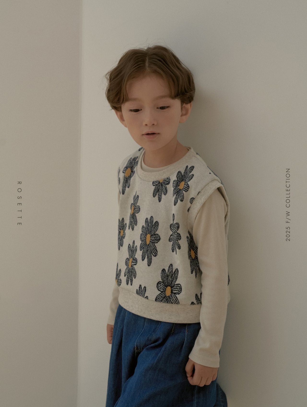 [ROSETTE] Egg Quilted Vest_2colors