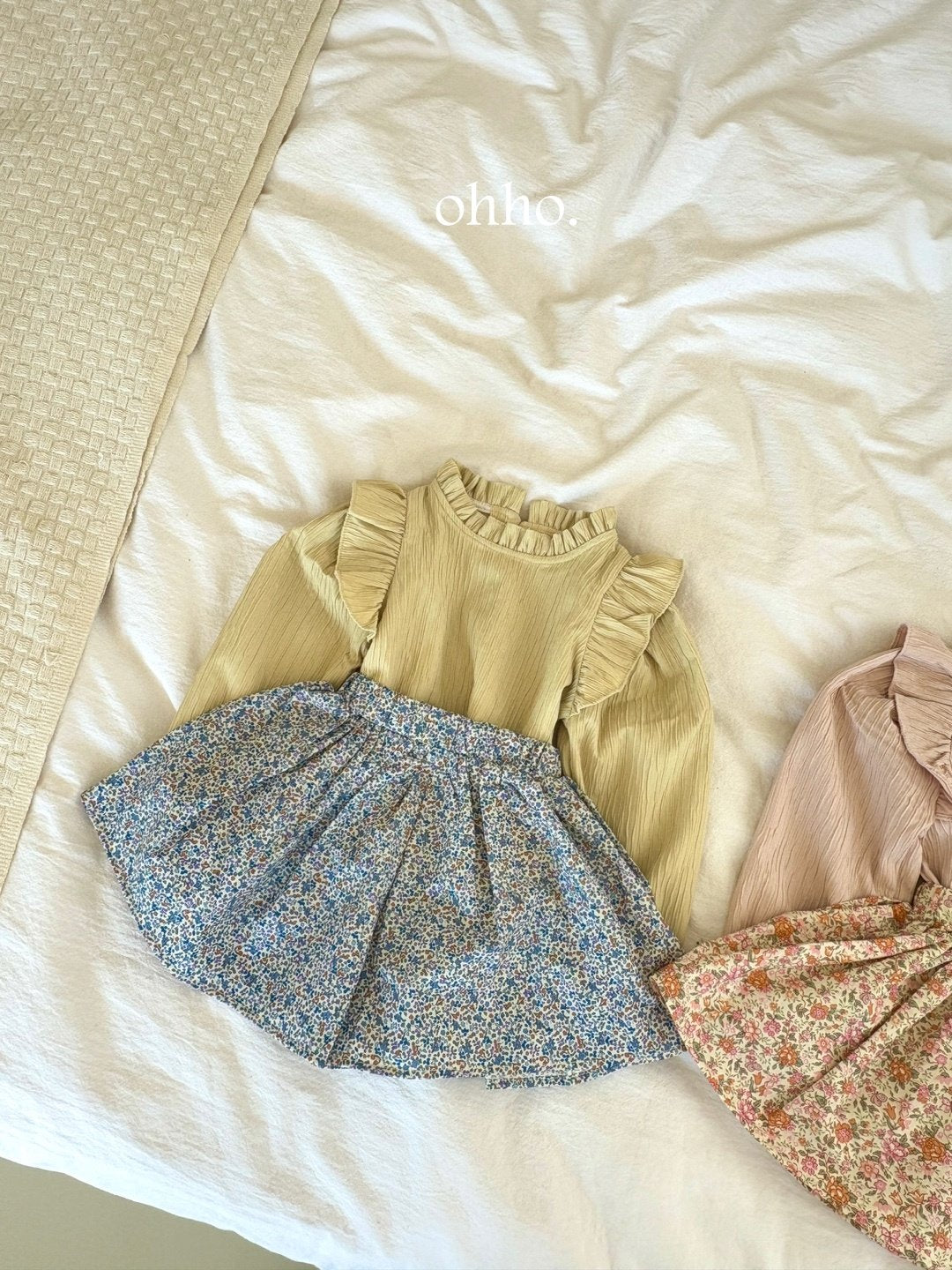 [ohho] From Wings Blouse_4colors