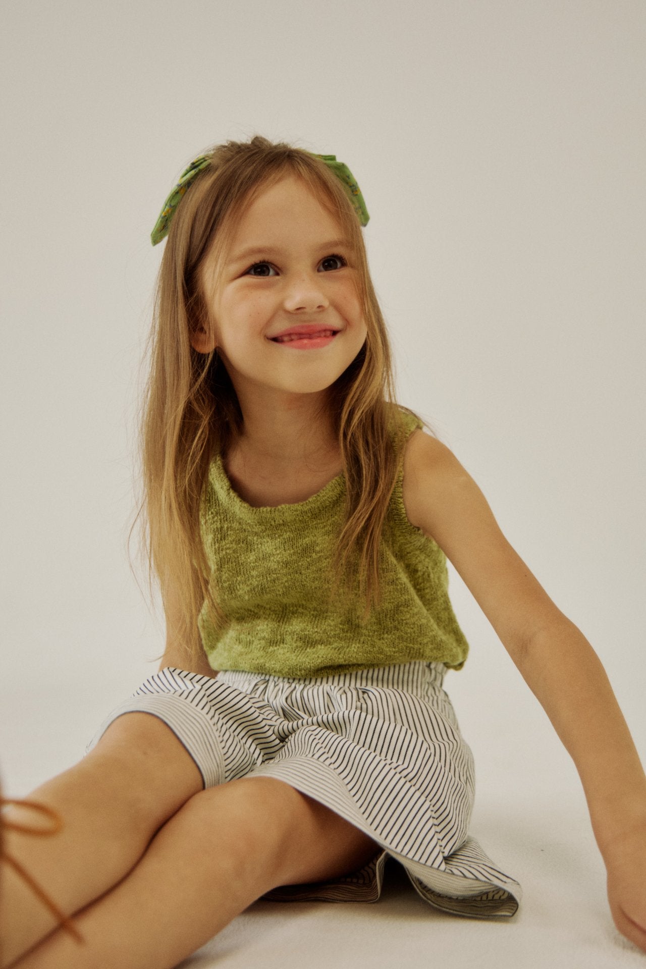 [Soye] Slub sleeveless_Green