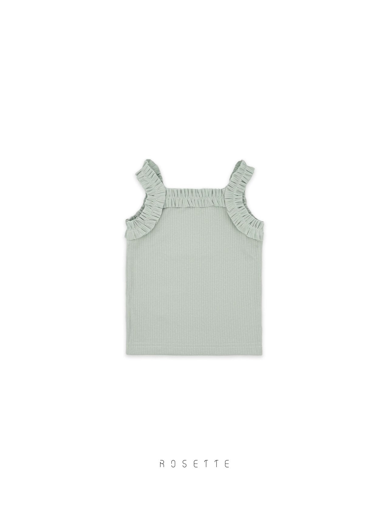 [ROSETTE] Whipping Sleeveless T-shirts_3colors