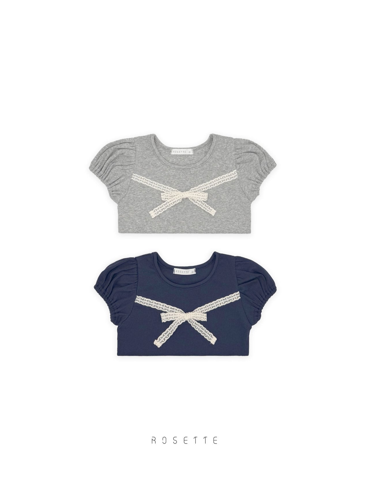 [ROSETTE] High Ribbon T-shirts_4colors