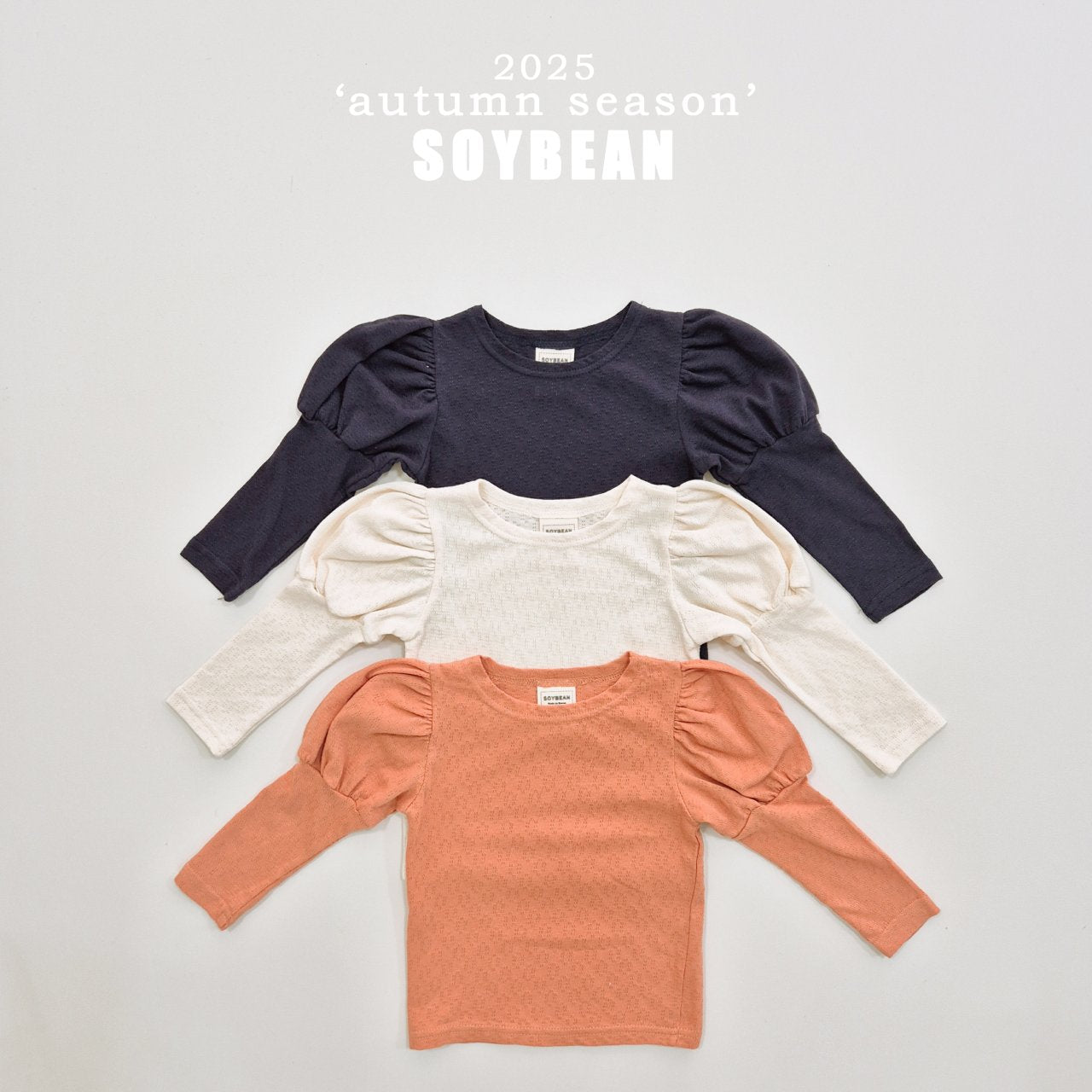 [SOYBEAN] Rosie Puff T-shirt_3colors