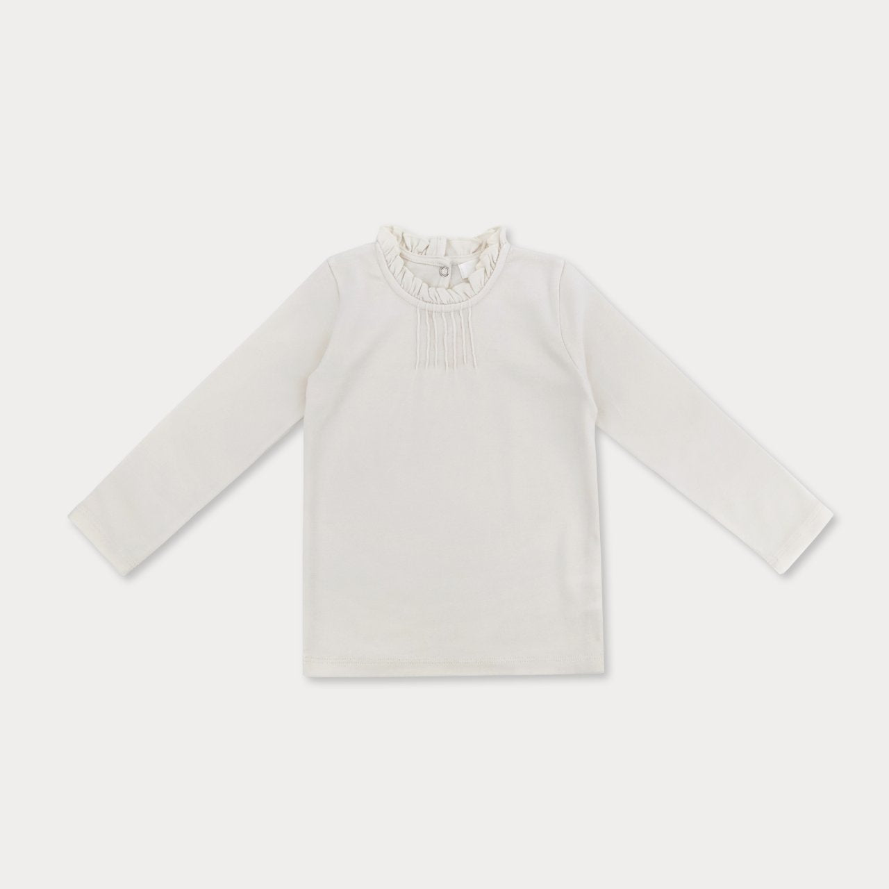 [Soye] Spring Sugar Frill Tee_Cream